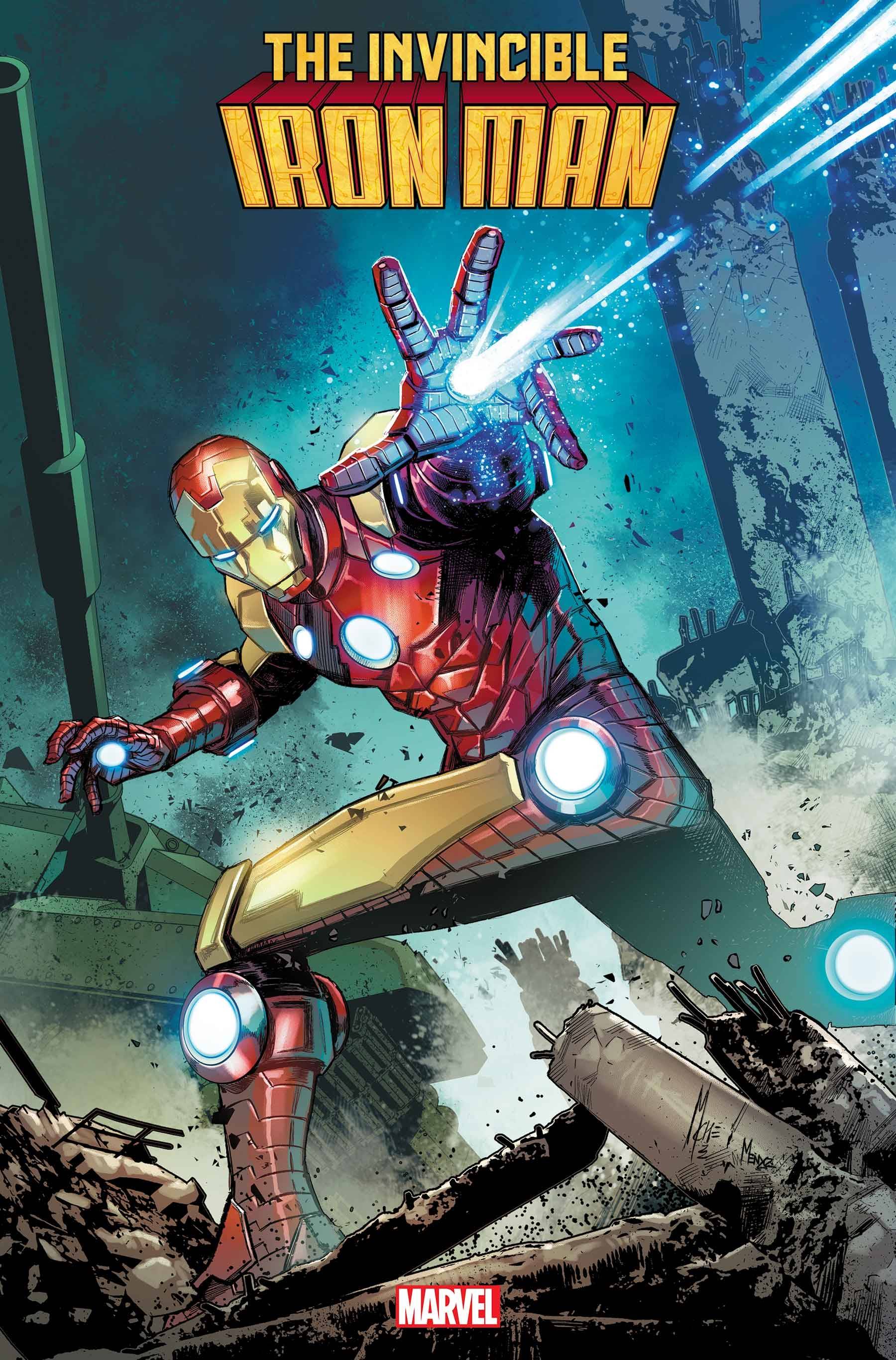 iron man comic cover design