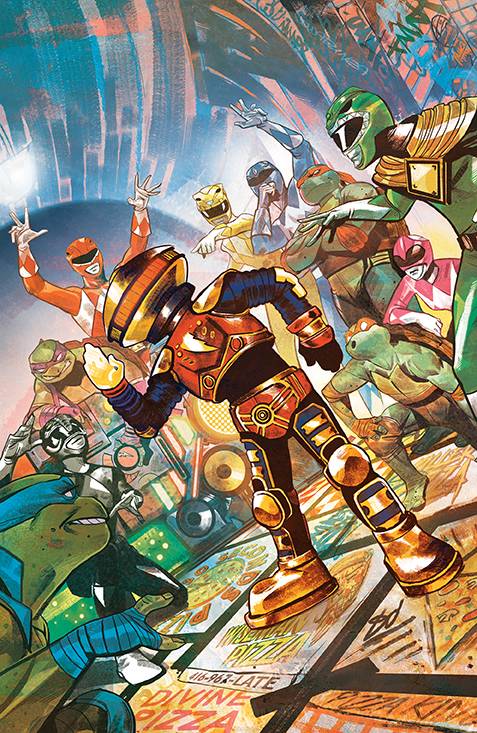 OCT220289 - MMPR TMNT II PACK (BUNDLE) #1 - Previews World