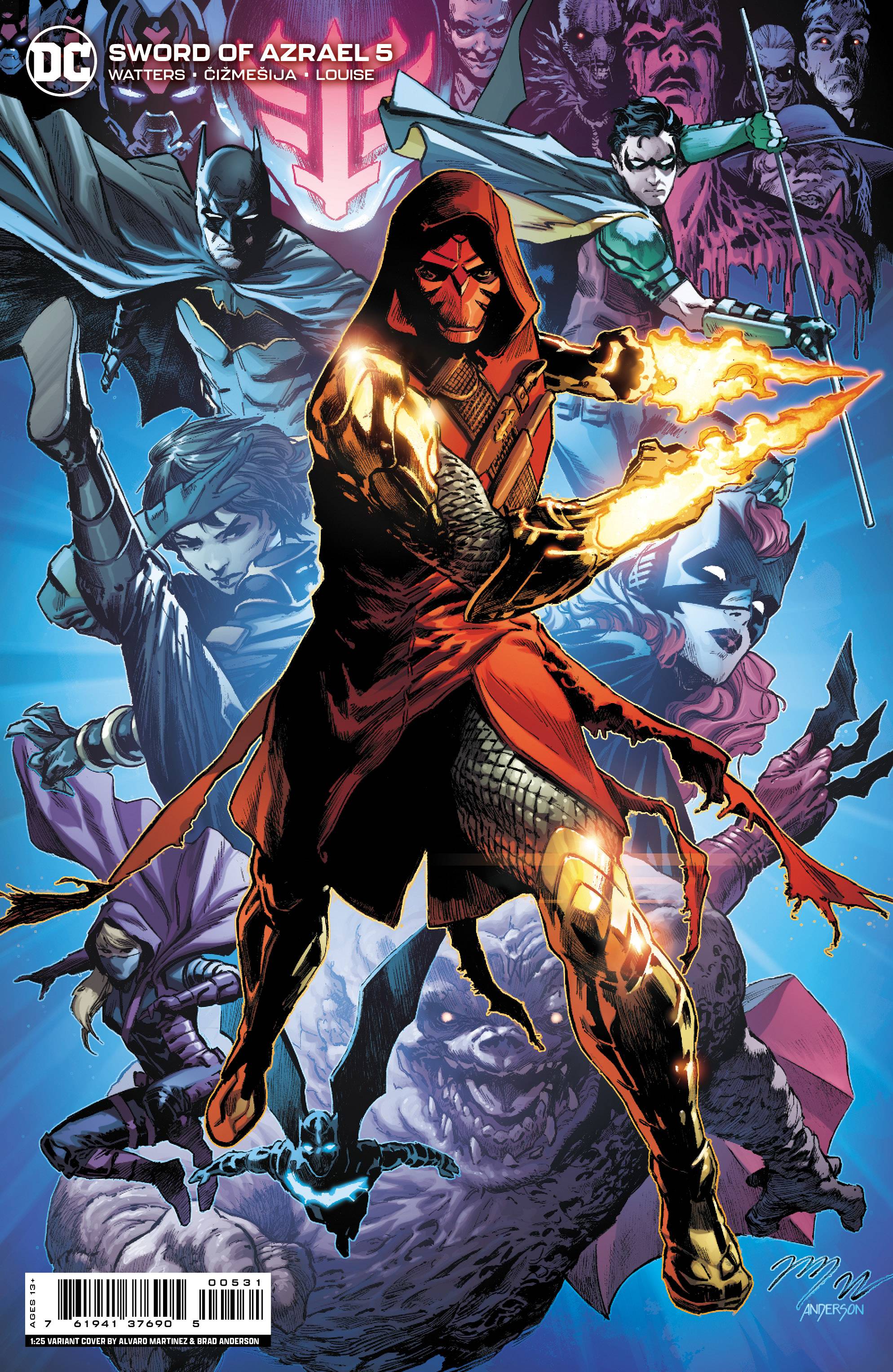 SEP223568 SWORD OF AZRAEL 5 (OF 6) CVR B CHEW Previews World