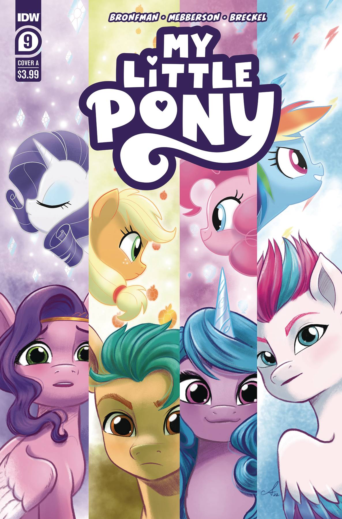 bespotten gegevens deze NOV221589 - MY LITTLE PONY #9 CVR A MEBBERSON - Previews World