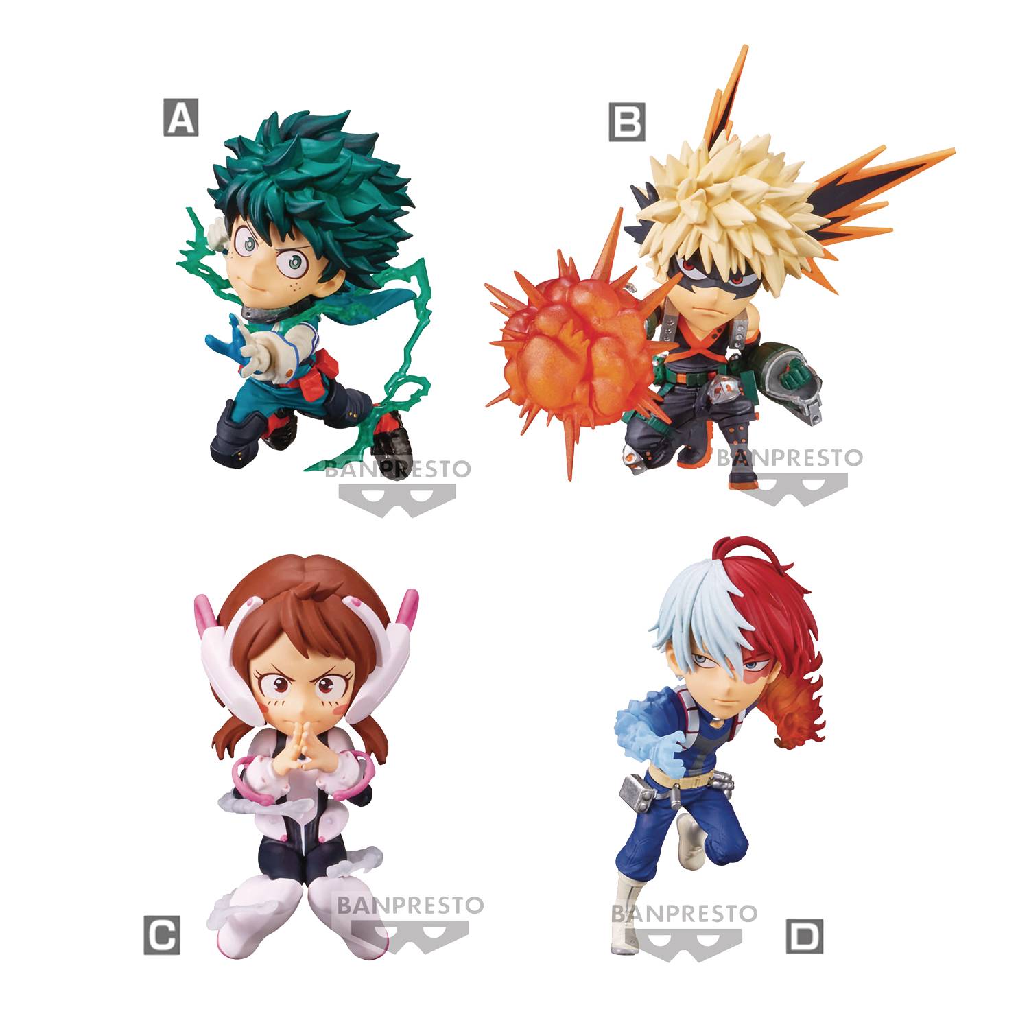 MY HERO ACADEMIA WORLD COLL FIG 12PC BMB DS