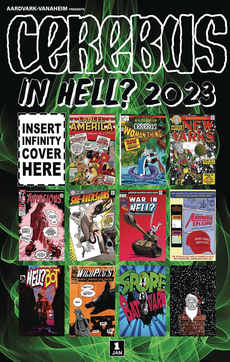 CEREBUS IN HELL 2023 PREVIEW ONE SHOT