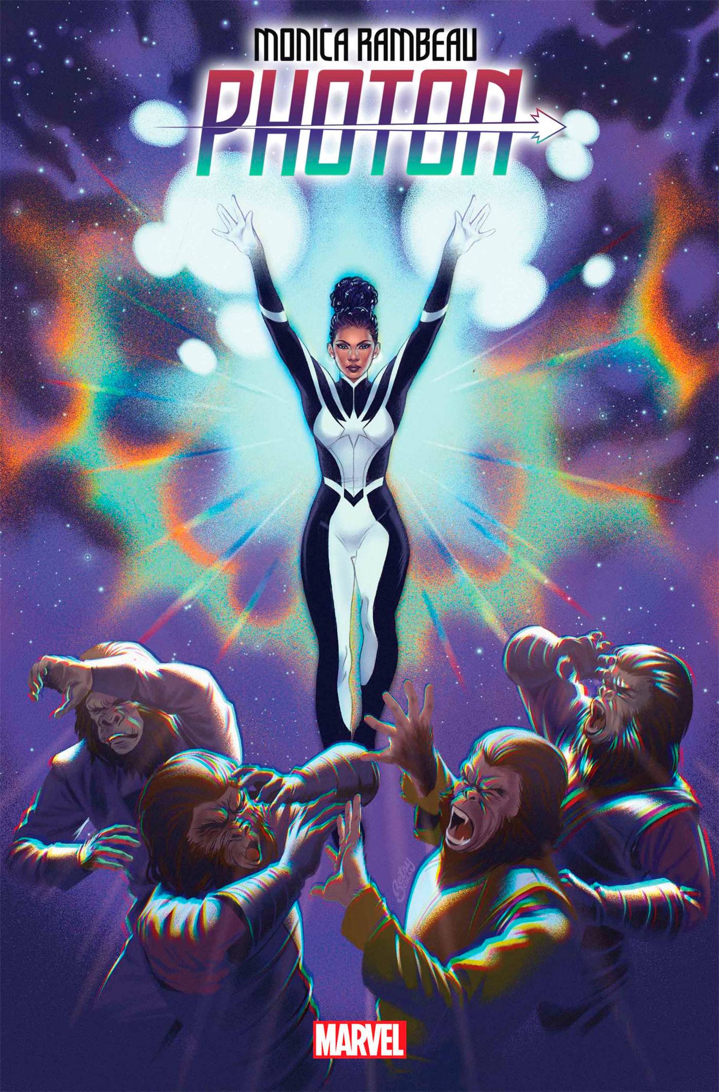 MONICA RAMBEAU PHOTON #3 (OF 5) COLA PLANET OF THE APES VAR