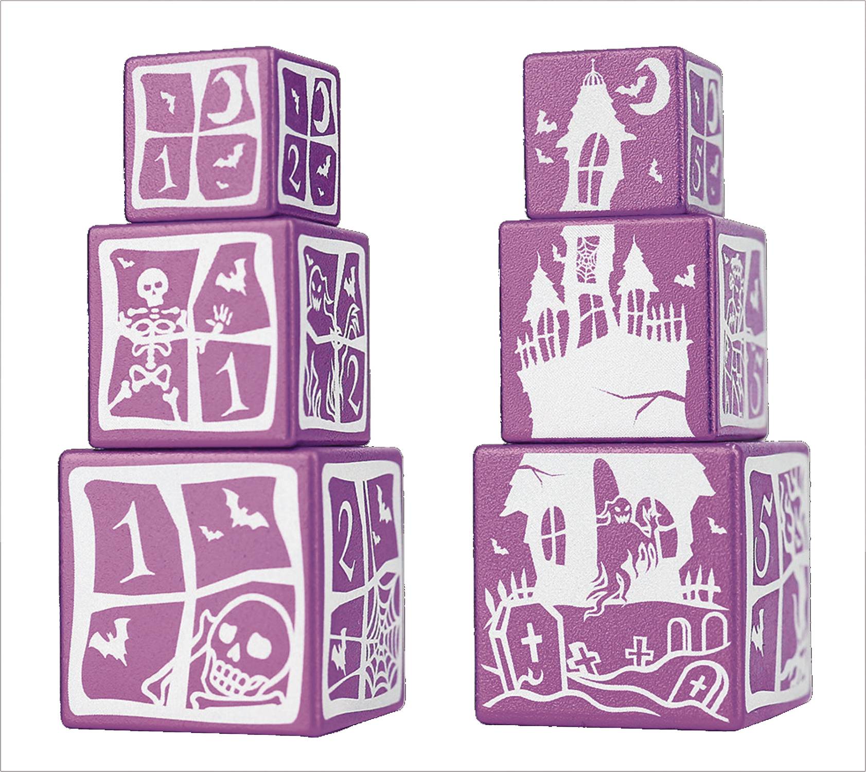 JUL229291 HAUNTED HOUSE STACKABLE D6 DICE Previews World