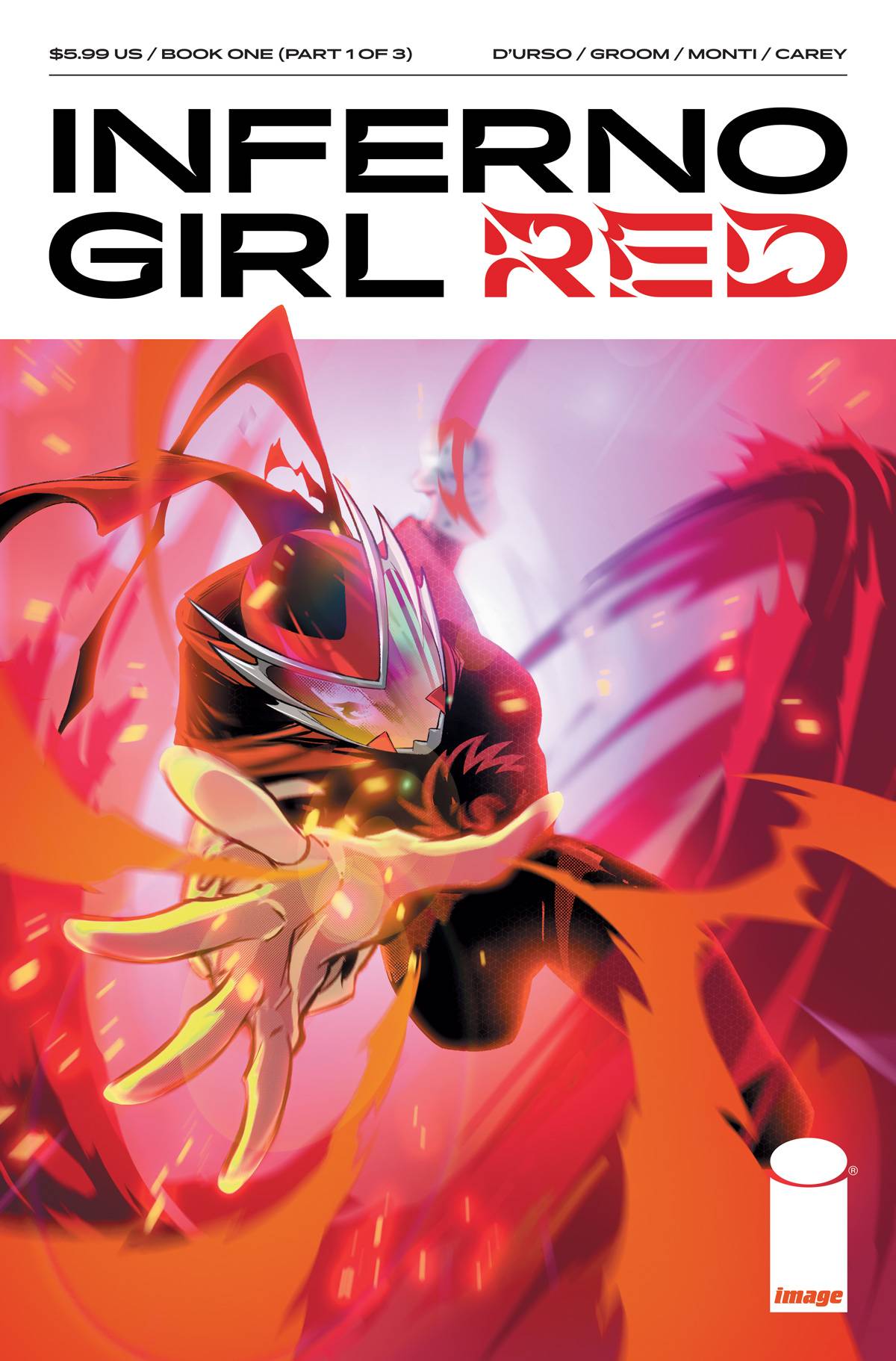 INFERNO GIRL RED BOOK ONE #1 (OF 3) CVR B MANNA