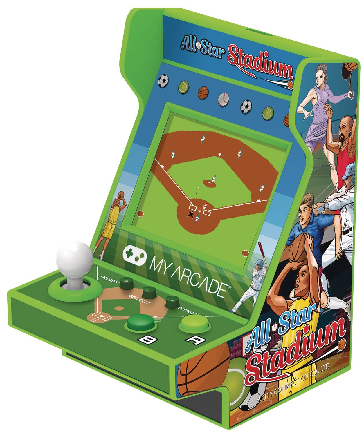 PICO PLAYER 3.7IN ALL-STAR STADIUM COLLECTIBLE RETRO SYSTEM