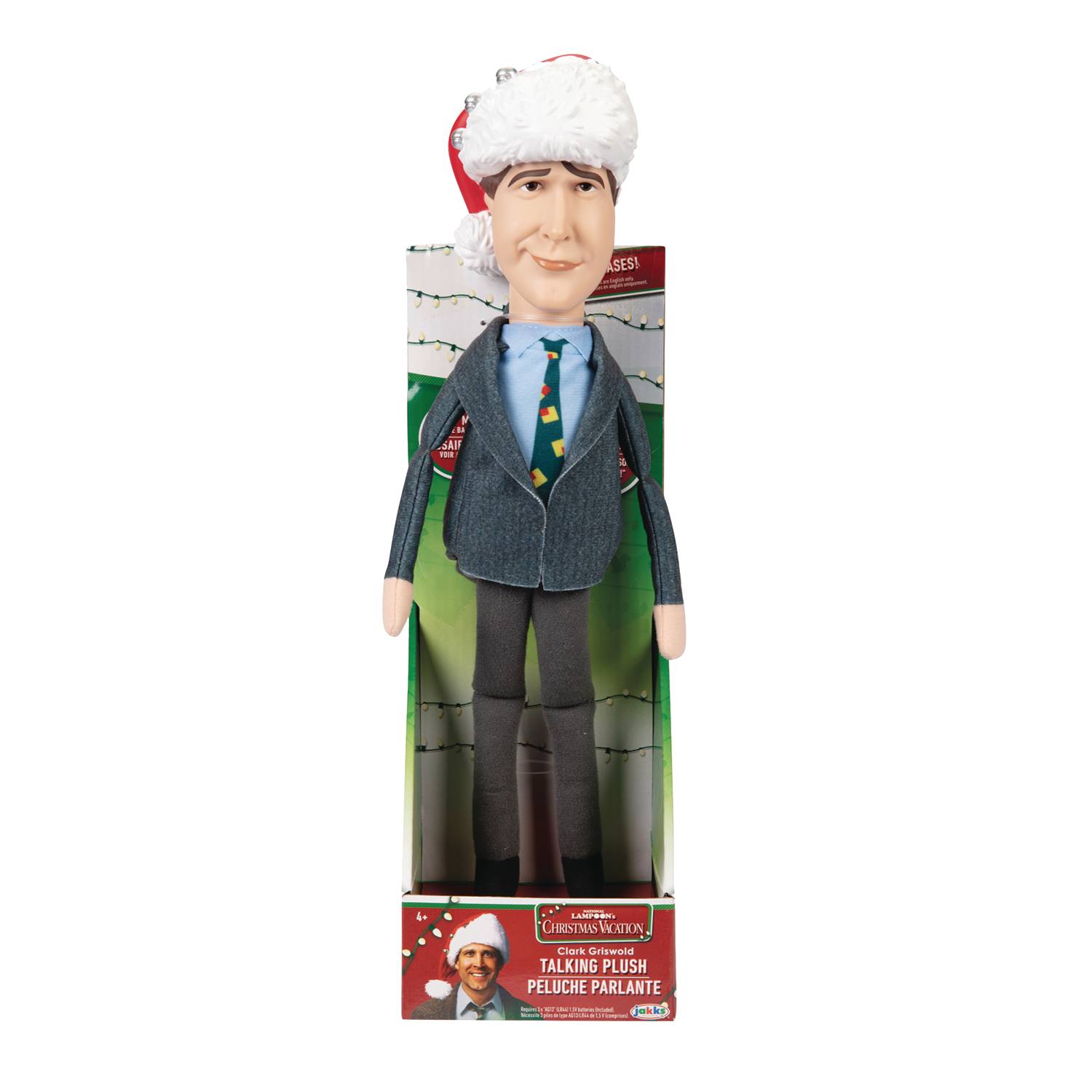 XMAS VACATION CLARK GRISWOLD TALKING PLUSH