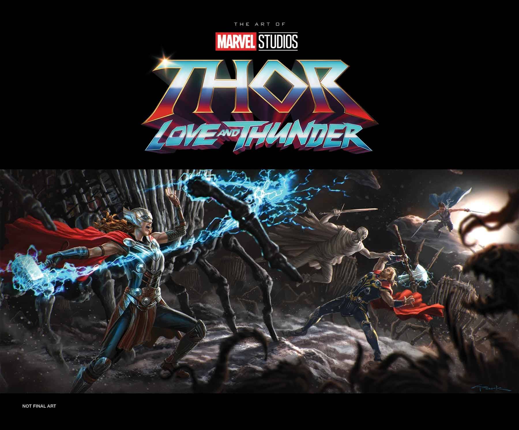 MARVEL STUDIOS THOR LOVE AND THUNDER THE ART OF THE MOVIE