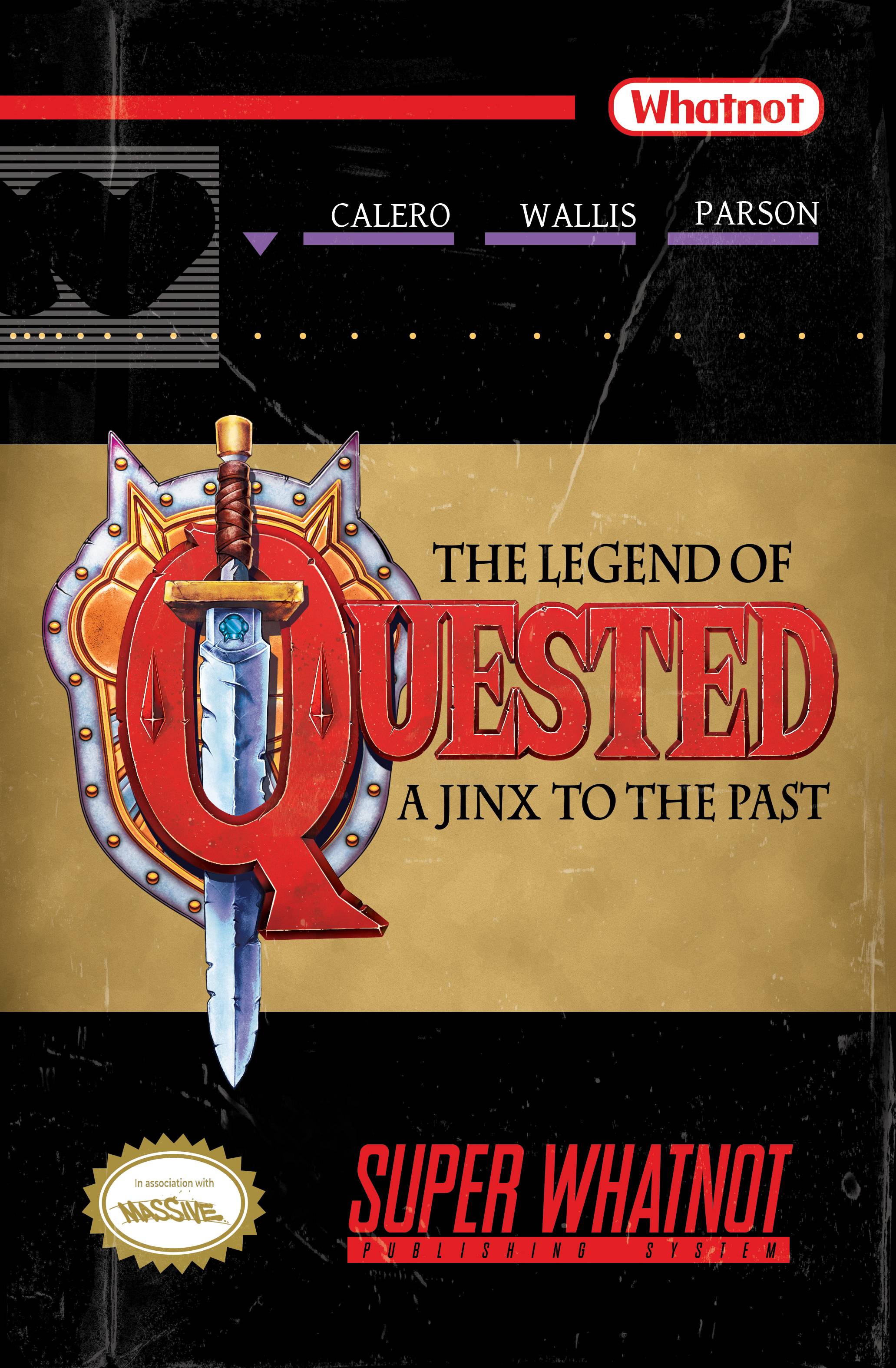 QUESTED #3 CVR C RICHARDSON VIDEO GAME HOMAGE