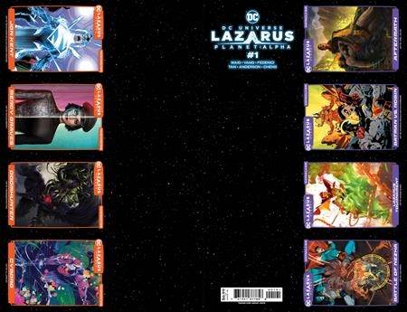 LAZARUS PLANET ALPHA #1 (ONE SHOT) CVR G TRADING CARD VAR