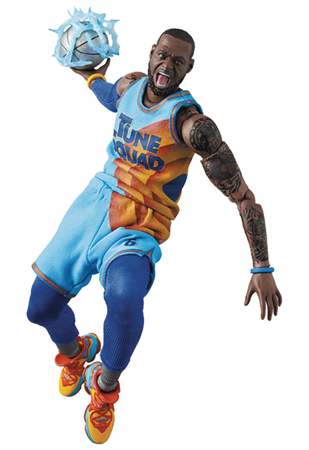 AUG229362 LEBRON JAMES SPACE JAM A NEW LEGACY VER MAFEX AF