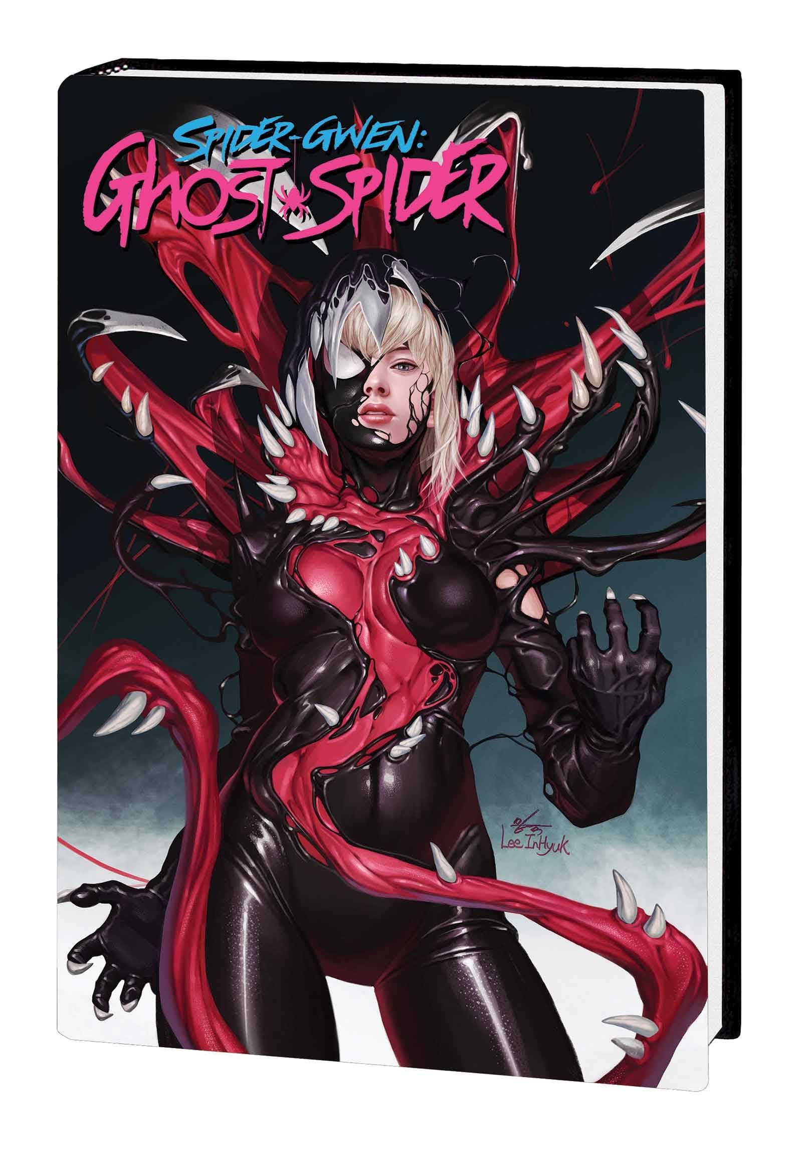 DEC220813 - SPIDER-GWEN GHOST-SPIDER OMNIBUS HC LEE DM CVR