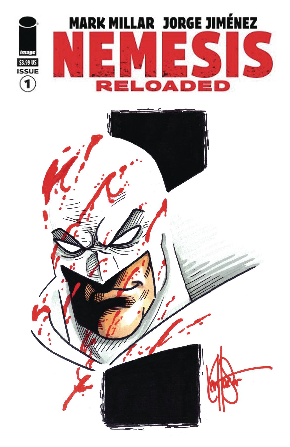 DEC221303 - DF NEMESIS RELOADED #1 HAESER NEMESIS SGN SKETCH DEC221303 - DF NEMESIS RELOADED #1 HAESER NEMESIS SGN SKETCH