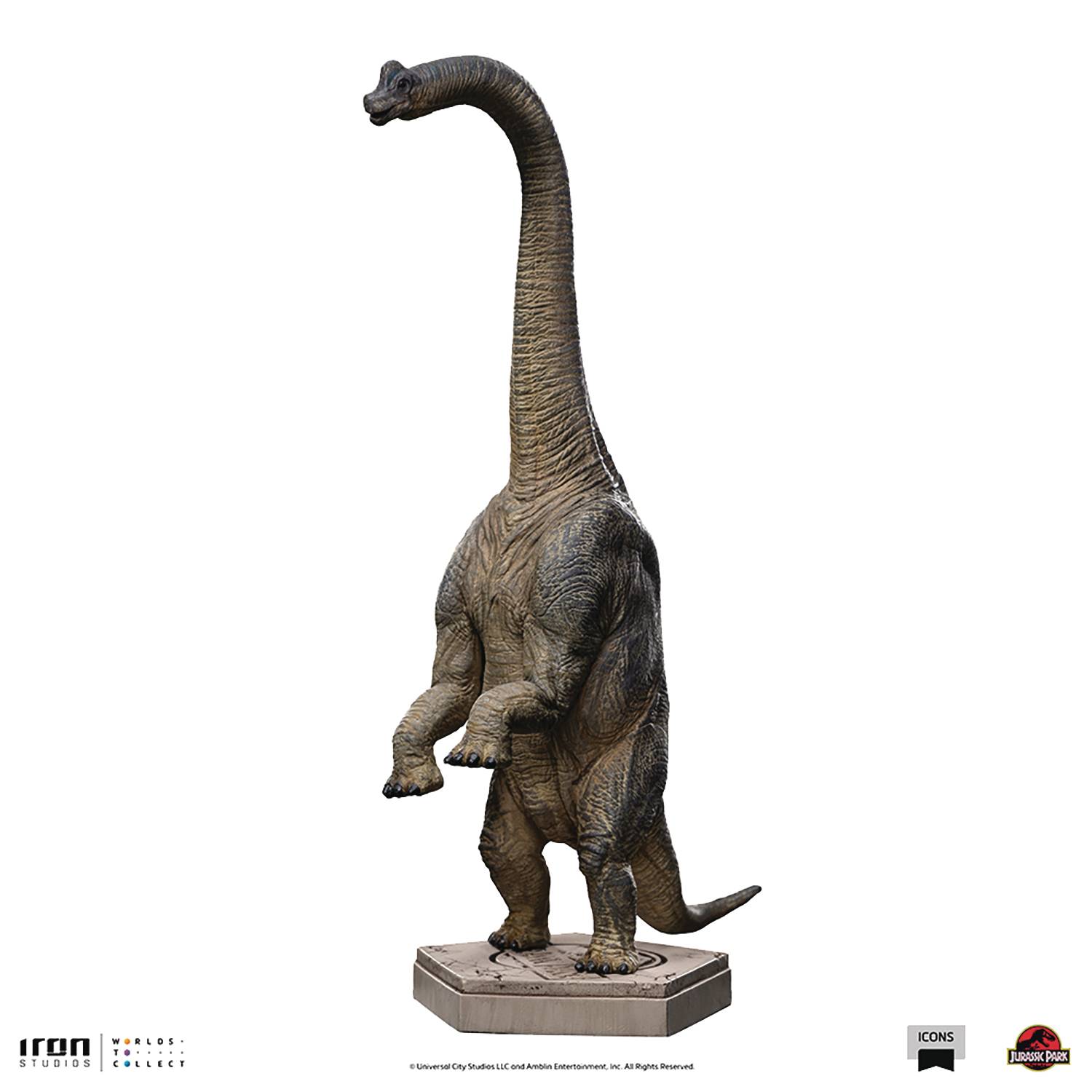 JURASSIC PARK BRACHIOSAURUS ICONS STATUE