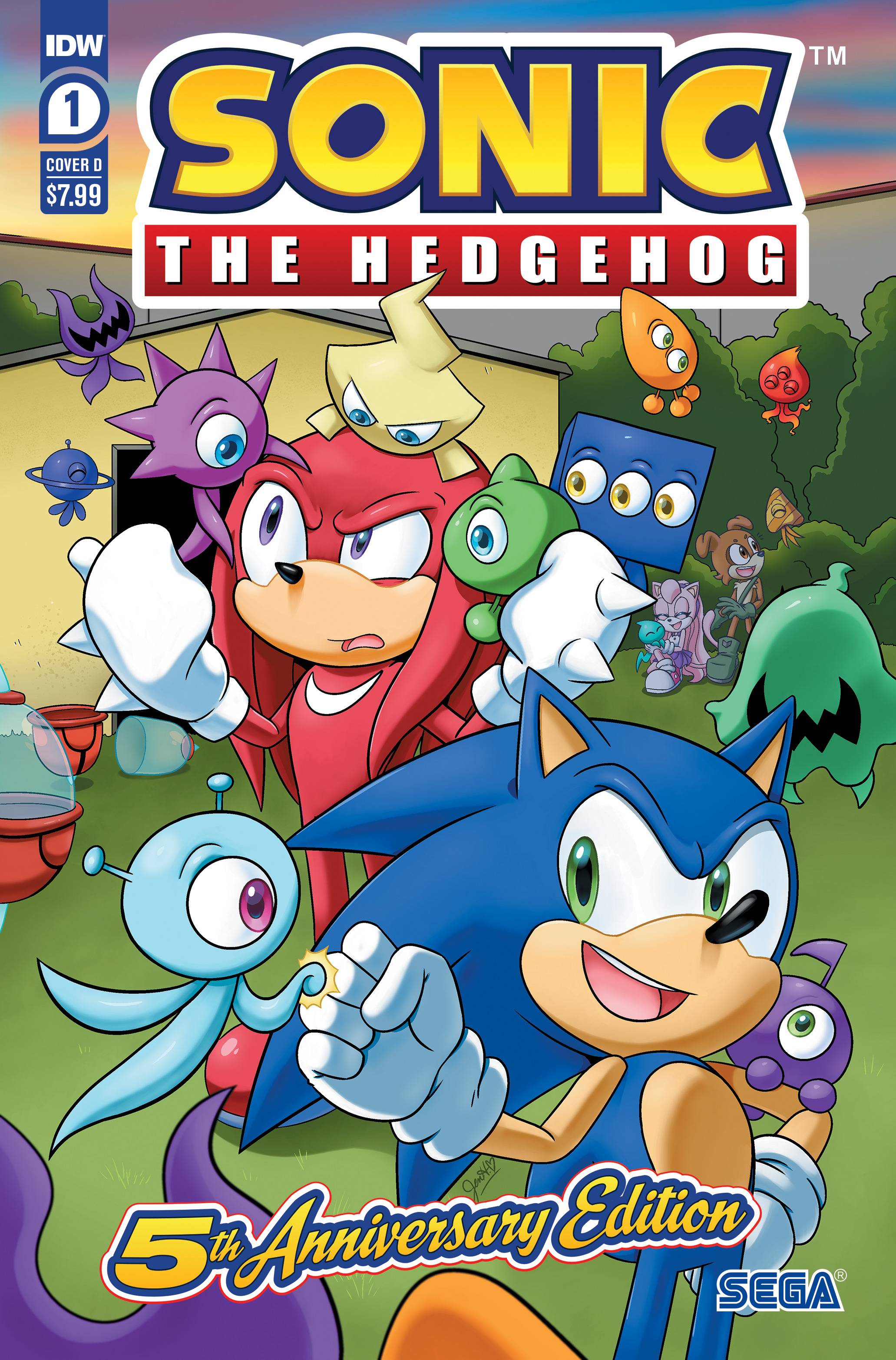 JUN231445 - SONIC THE HEDGEHOG #64 CVR A LAWRENCE - Previews World