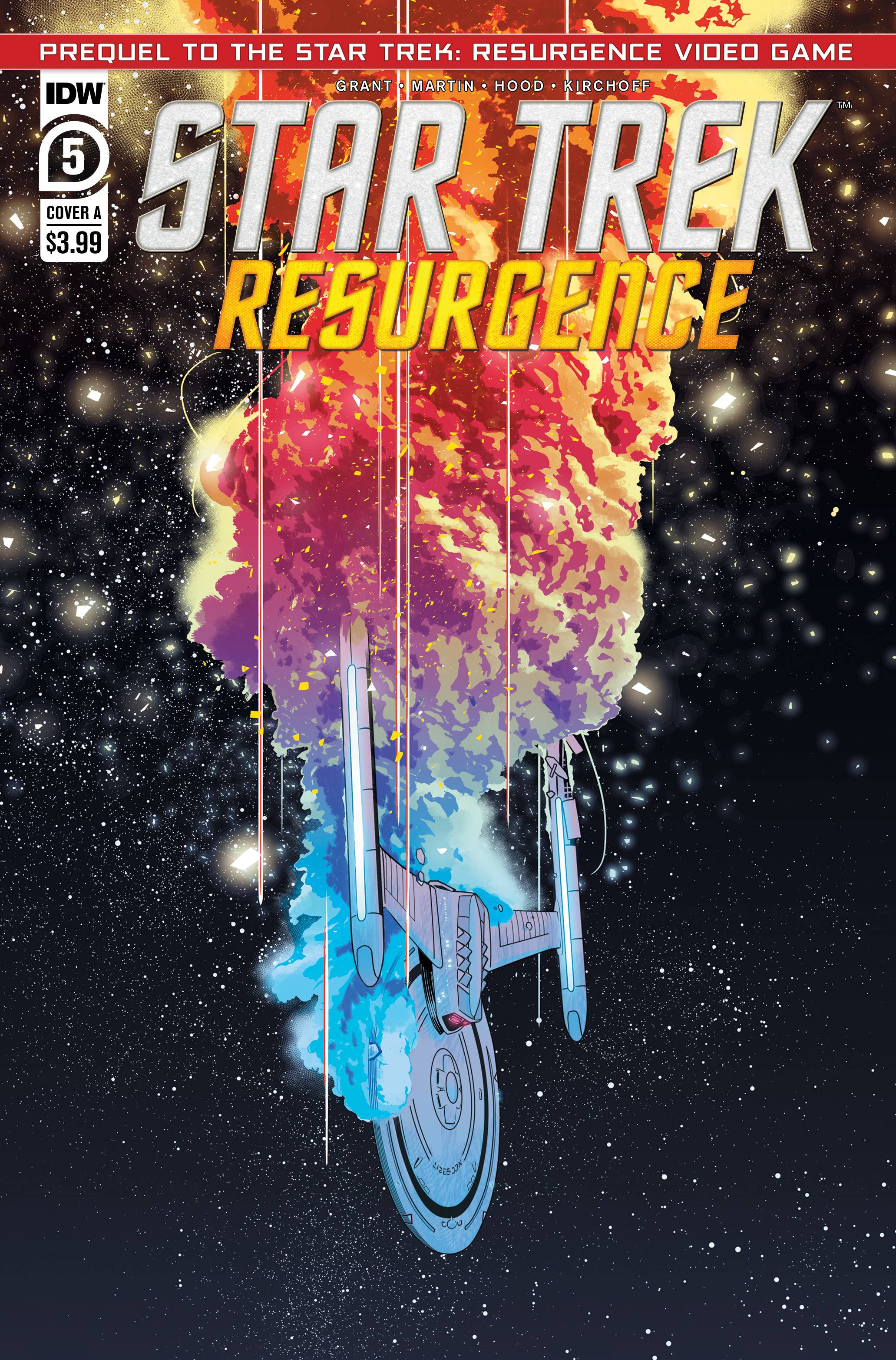 STAR TREK RESURGENCE #5 CVR A HOOD (MR)