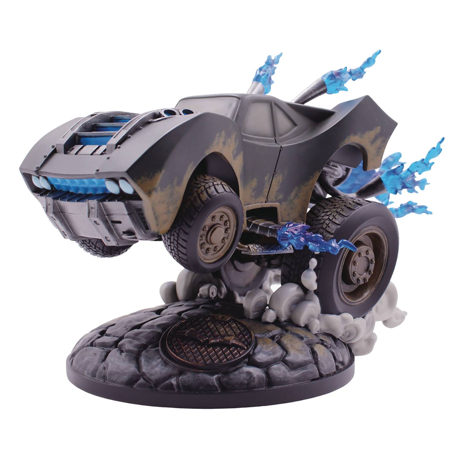 Batman Classic TV Series Batmobile Statue: Blue Variant