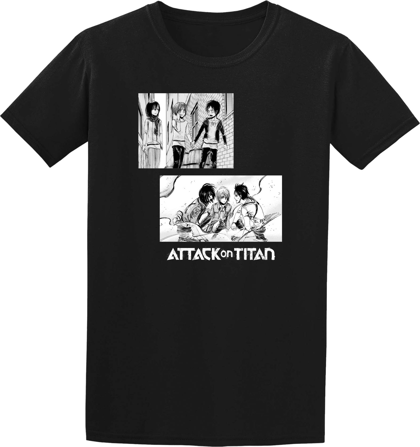 Jan232367 attack on titan eren mikasa armin t s xxl previews world