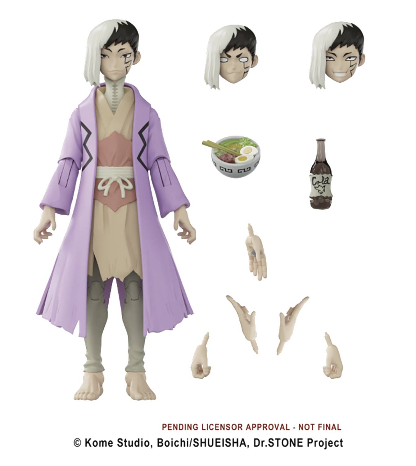 Amazon.com: TAMASHII NATIONS - Dr. Stone - Gen Asagiri