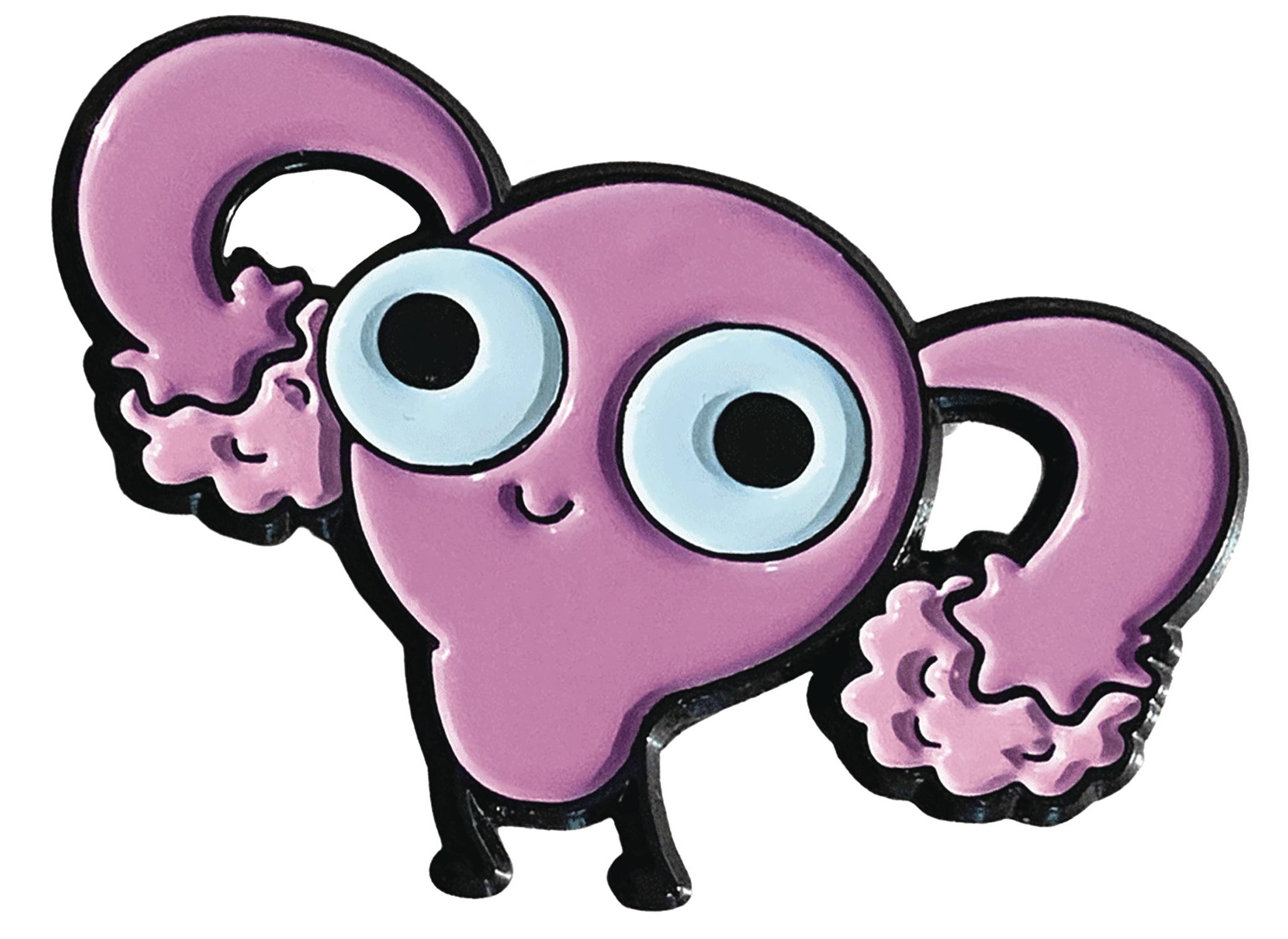 OCT228067 - SARAHS SCRIBBLES HAPPY UTERUS PIN - Previews World