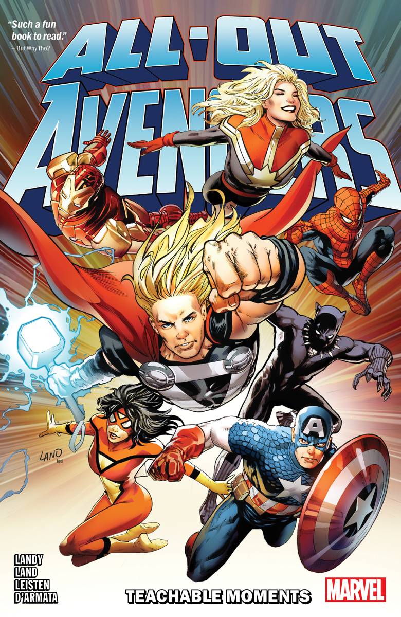 ALL-OUT AVENGERS TP TEACHABLE MOMENTS