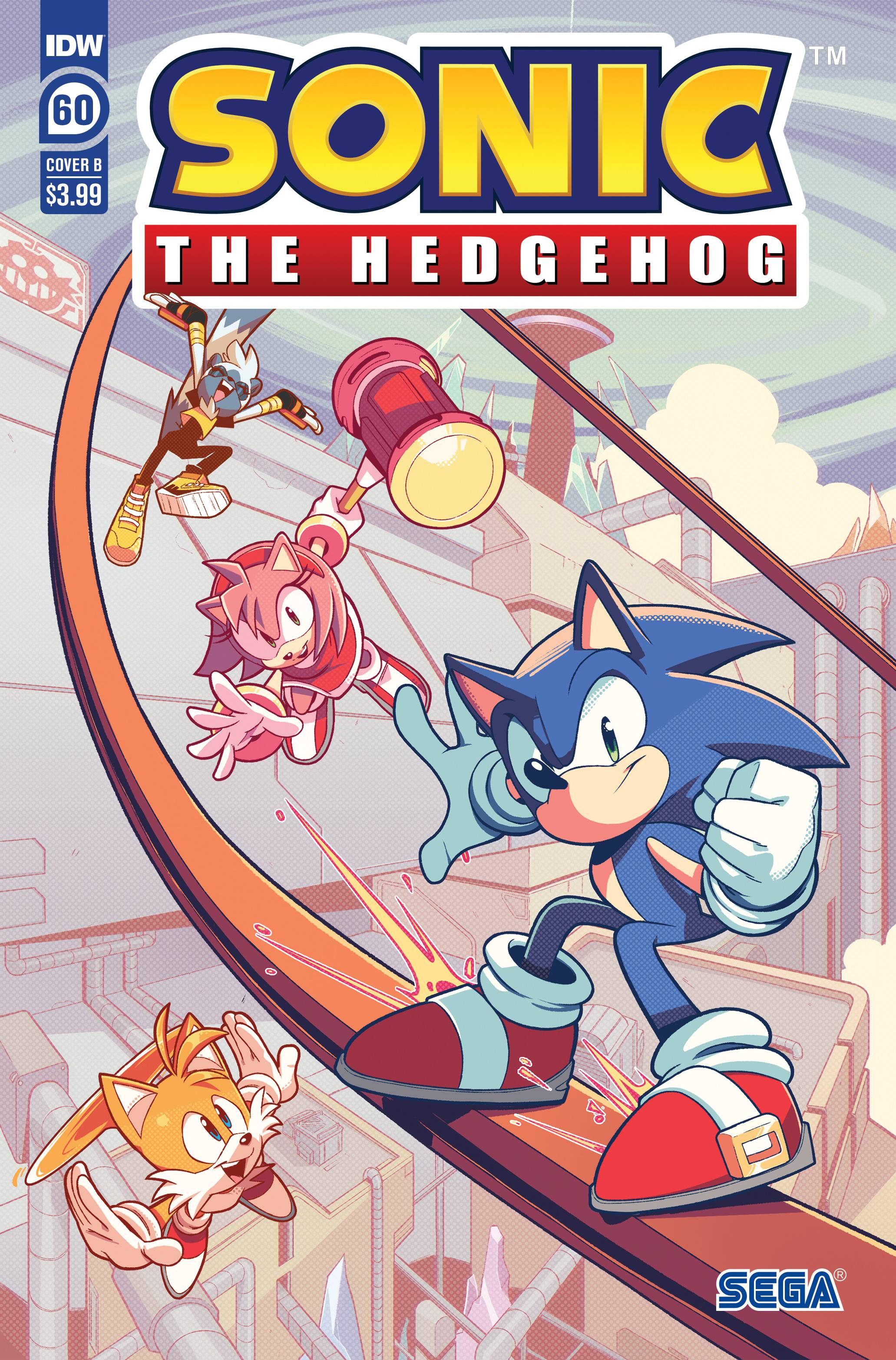 FEB231483 - SONIC THE HEDGEHOG #60 CVR B CURRY - Previews World