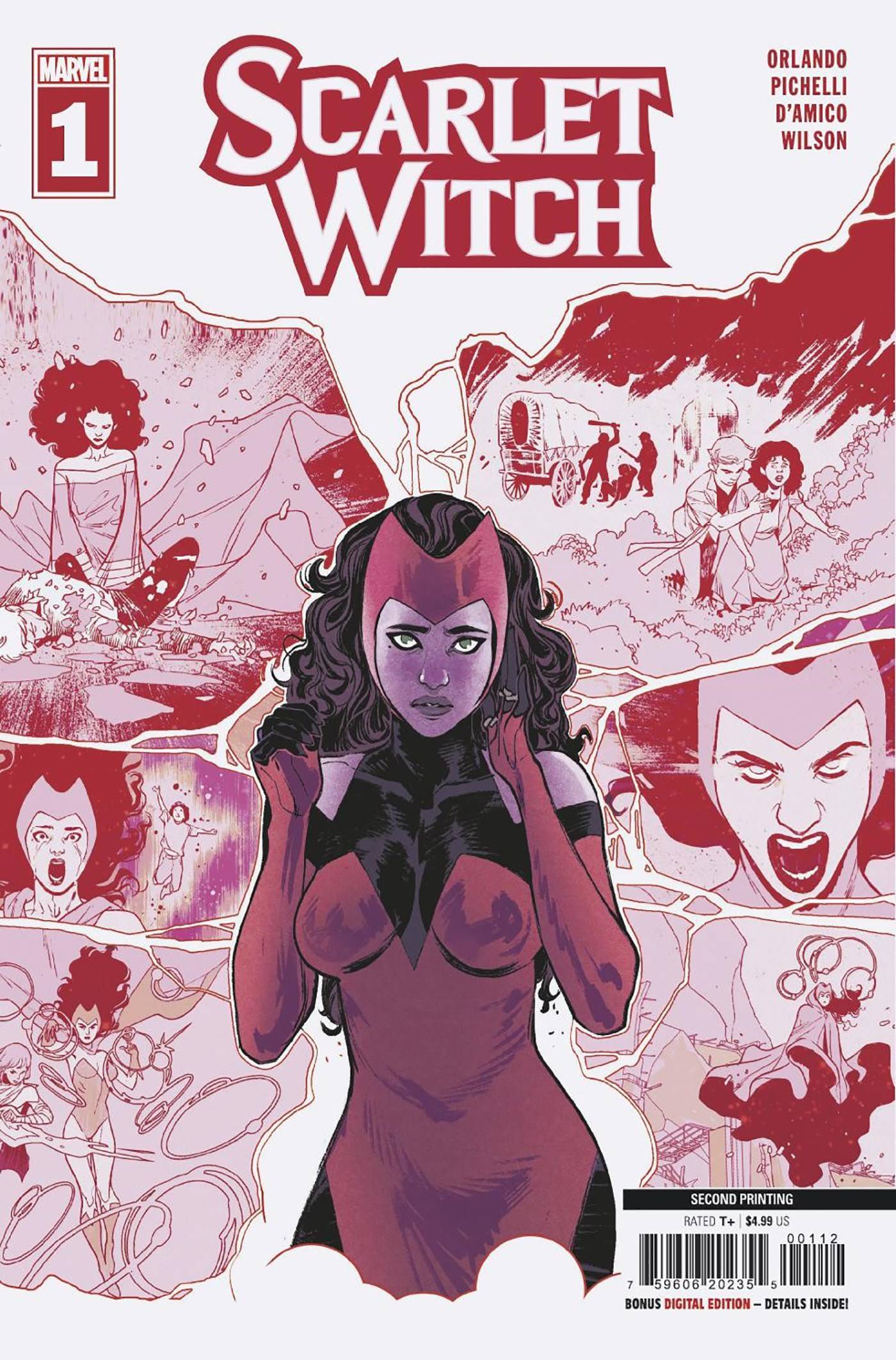 Scarlet Witch 2019 and Scarlet Witch 2022 (in that order) :  r/ArtProgressPics