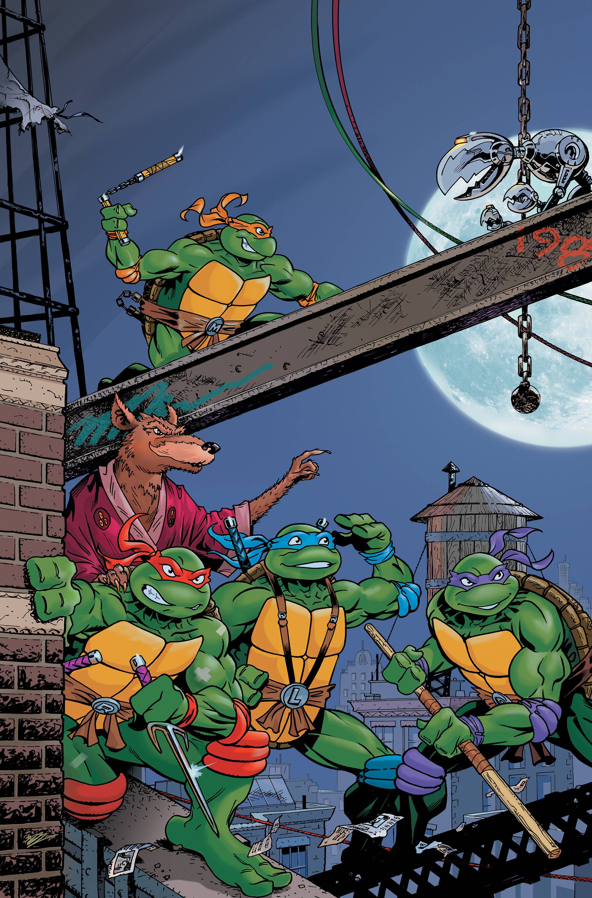  82771430315500151 | TMNT SATURDAY MORNING ADV CONTINUED @1 COVER E 25 COPY INCV DOONEY | IDW  