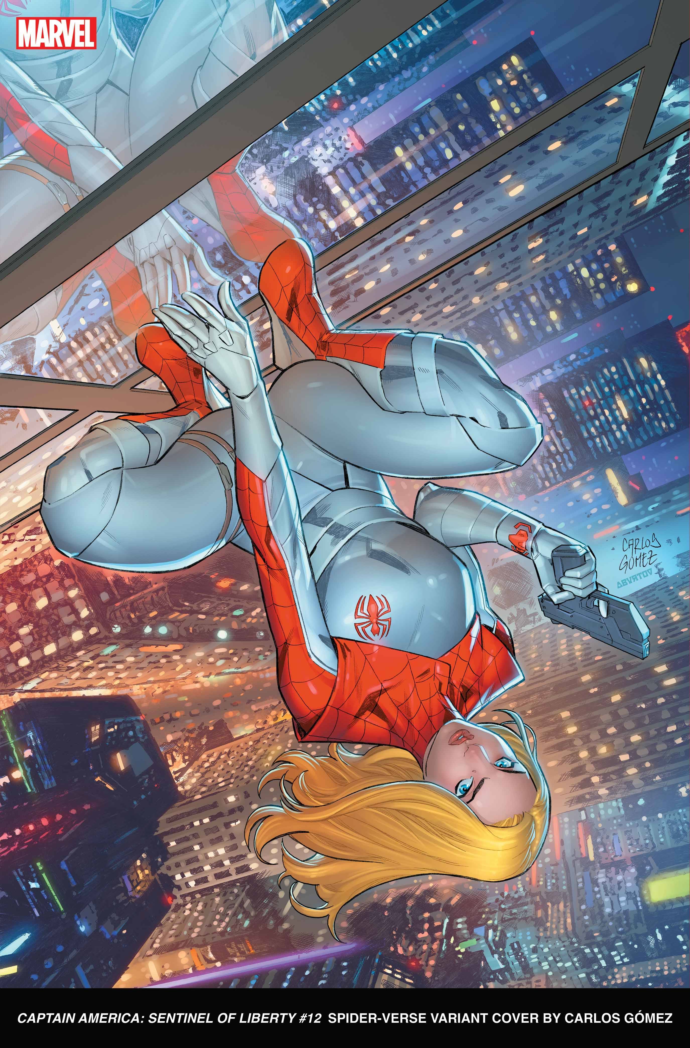 MAR230827 - CAPTAIN AMERICA SENTINEL OF LIBERTY #12 CARLOS GOMEZ SPIDER- -  Previews World