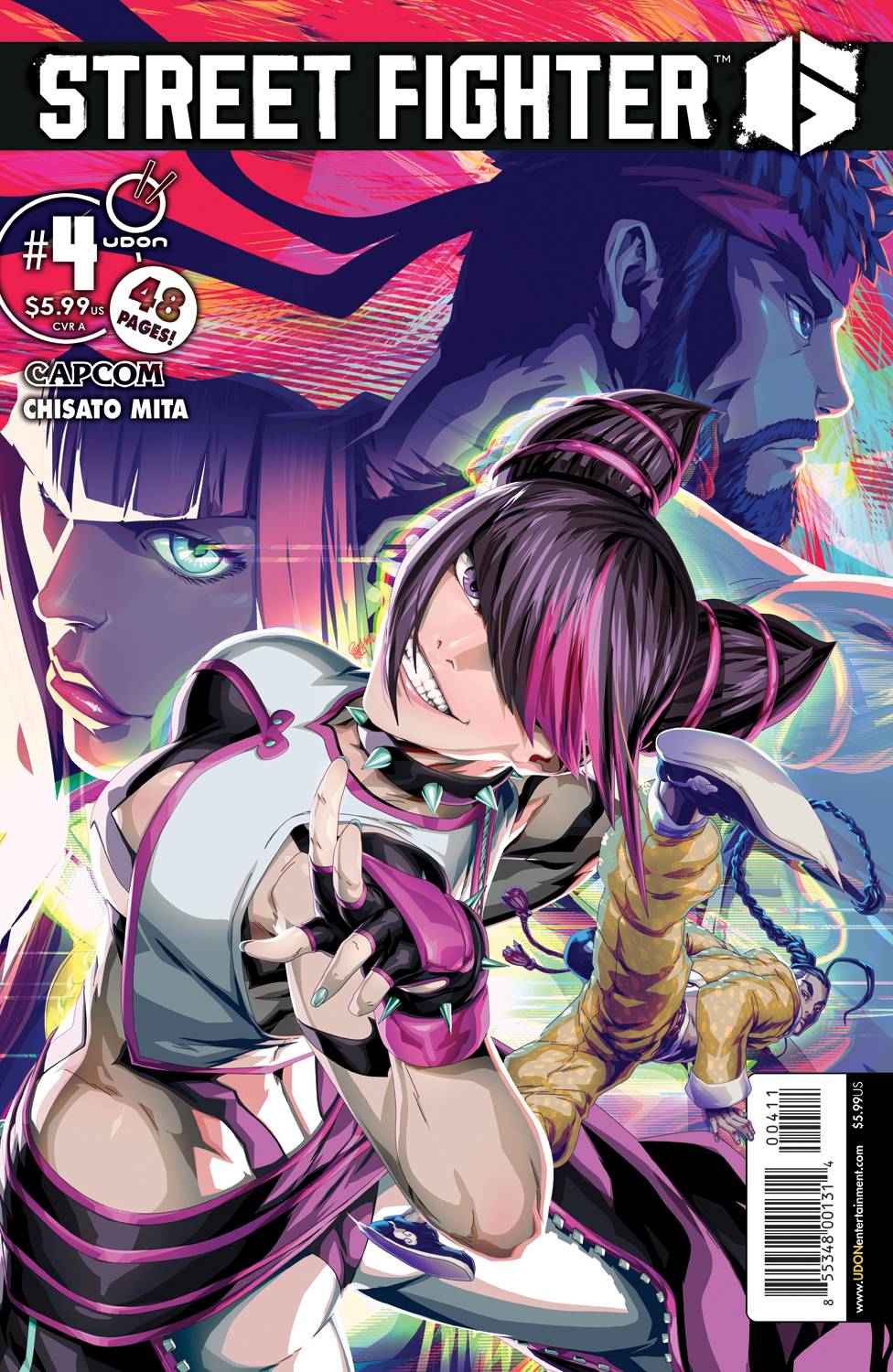 STREET FIGHTER 6 #4 (OF 4) CVR A CHAMBA