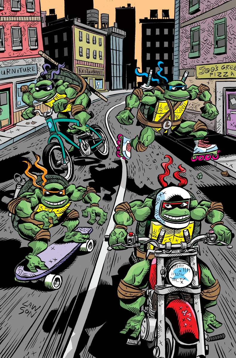  82771403150800251 | TMNT SATURDAY MORNING ADV CONTINUED @2 COVER E 25 COPY INCV LAWSON | IDW  
