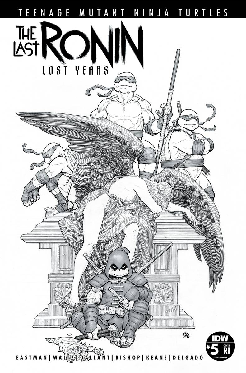  82771403102700551 | TMNT LAST RONIN LOST YEARS @5 COVER E 50 COPY INCV CHO | IDW  