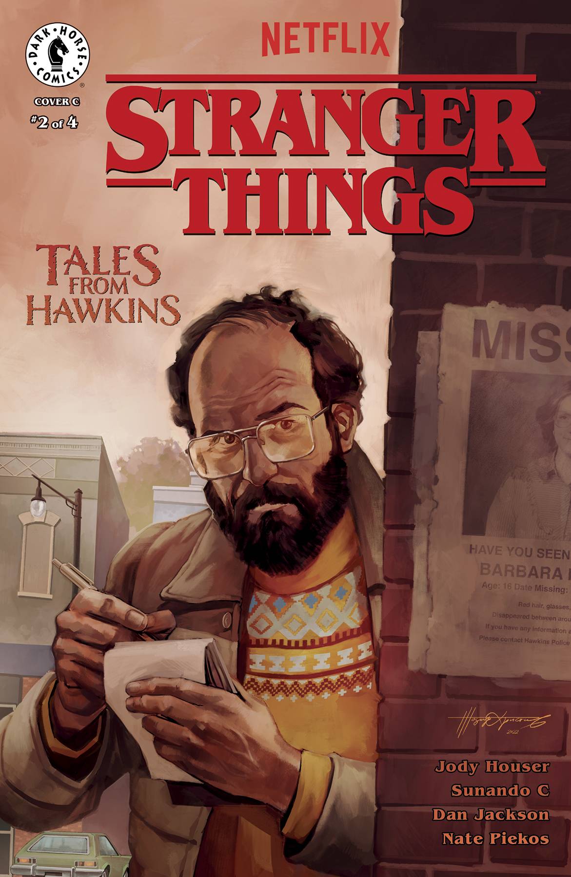 DARK HORSE STRANGER THINGS #2 COVER C 1ST PRINTING HIT NETFLIX TV SERIES