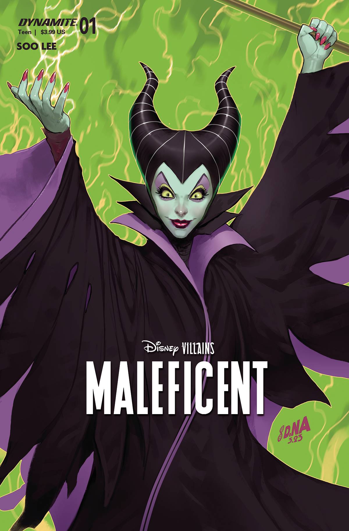 MAR230389 - DISNEY VILLAINS MALEFICENT #1 CVR G 10 COPY INCV