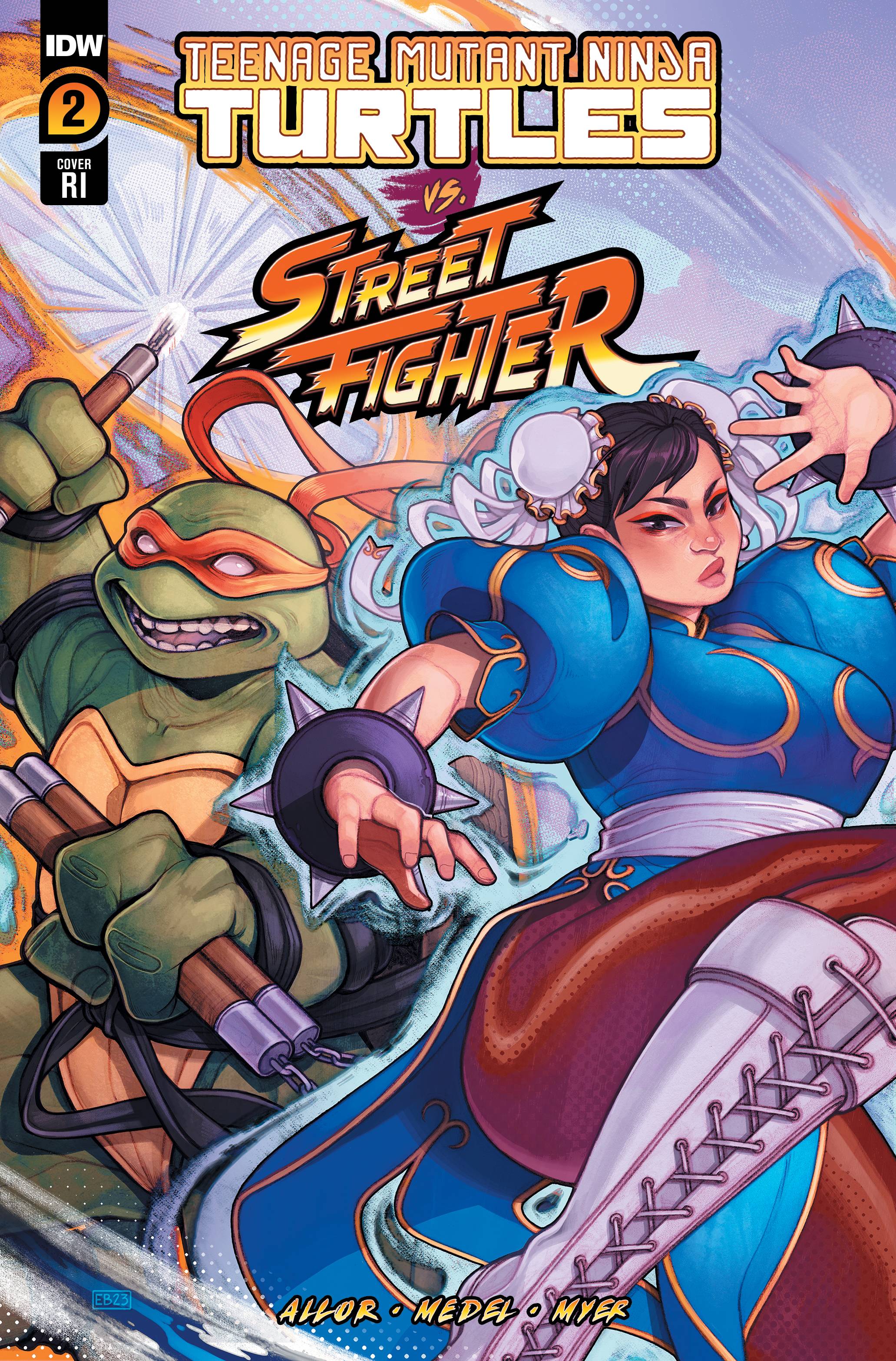  82771403153900251 | TMNT VS STREET FIGHTER @2 (OF 5) COVER E 50 COPY INCV BEALS | IDW  