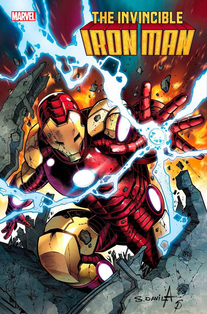 iron man comic cover design