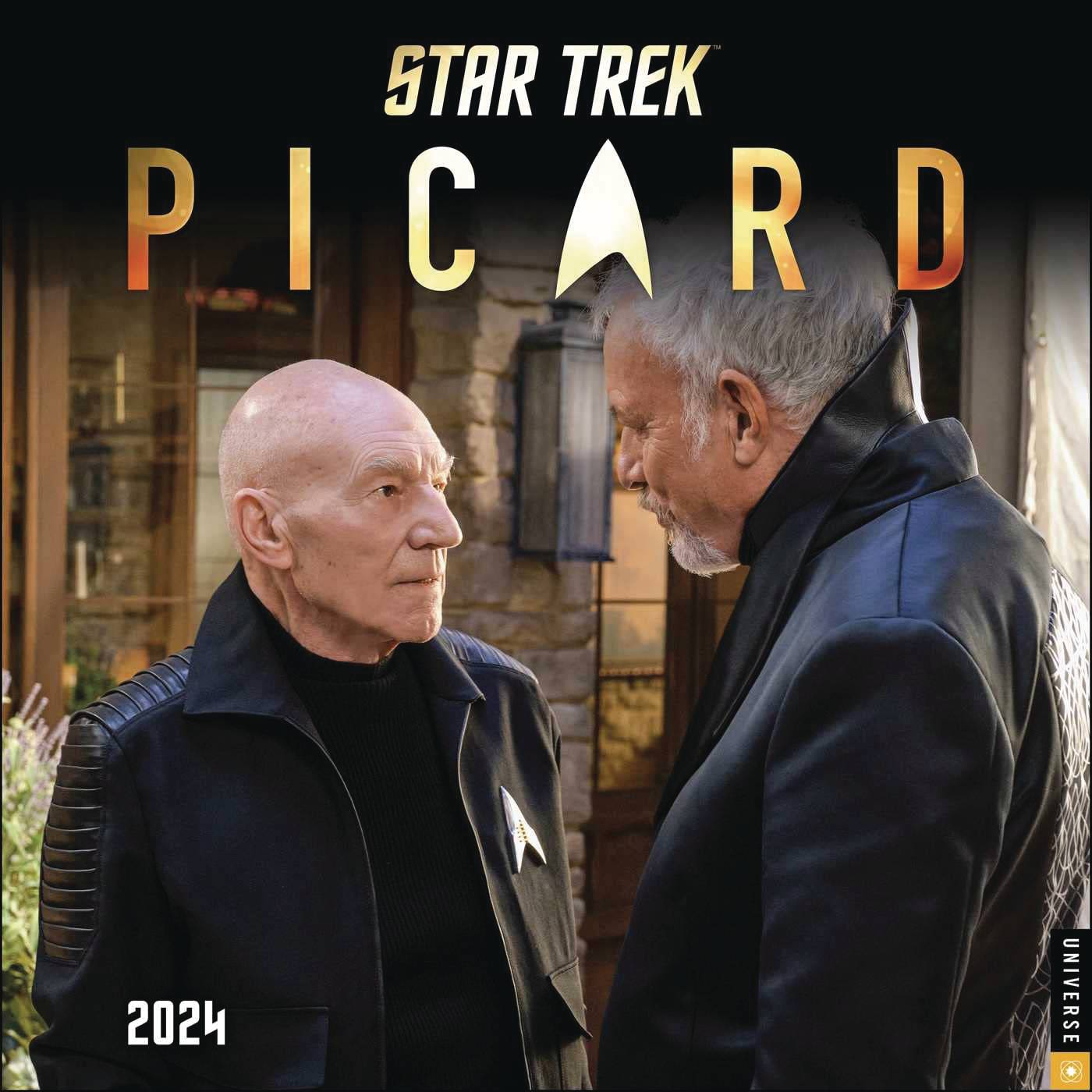 APR231171 STAR TREK PICARD 2024 WALL CALENDAR Previews World