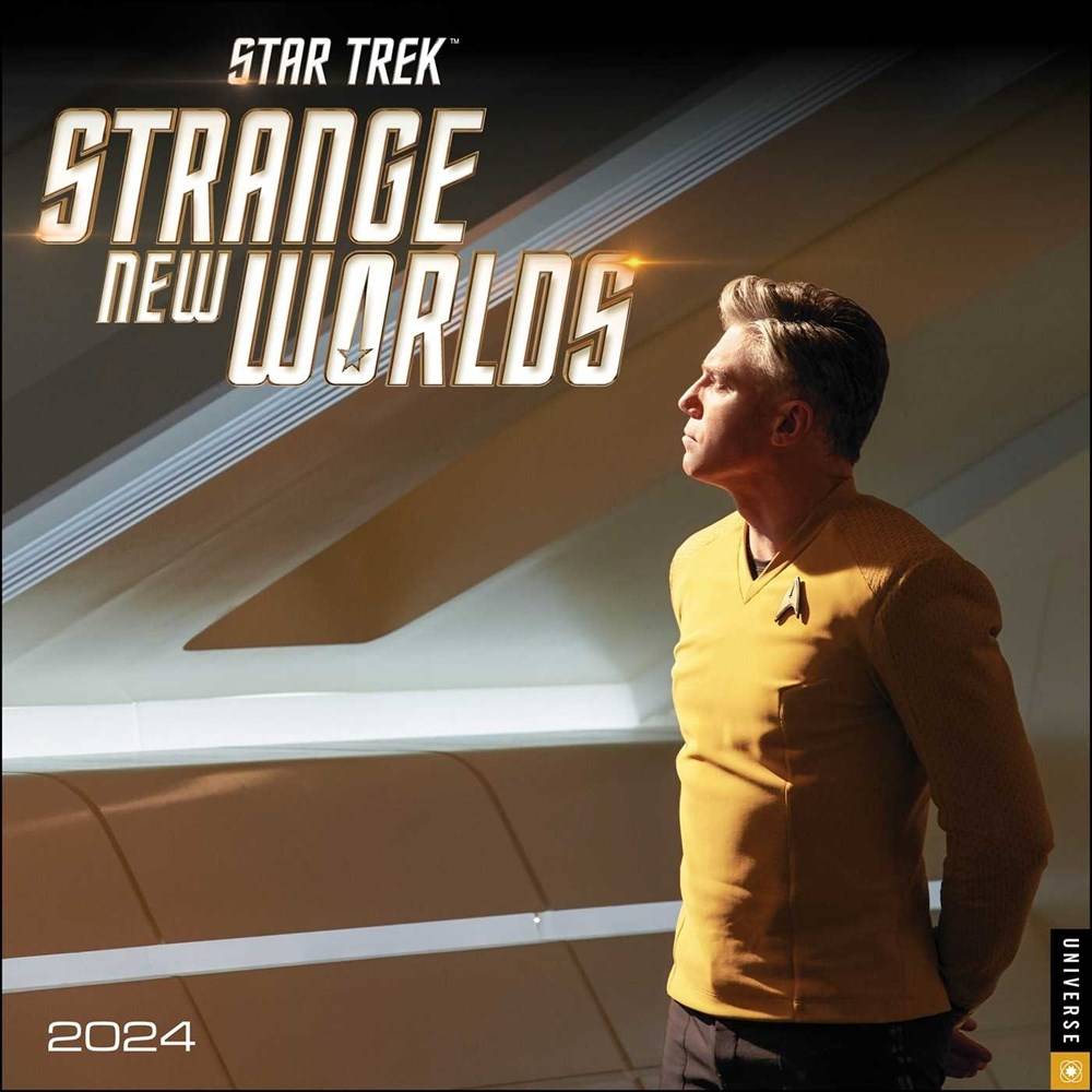 APR231173 STAR TREK STRANGE NEW WORLDS 2024 WALL CALENDAR Previews