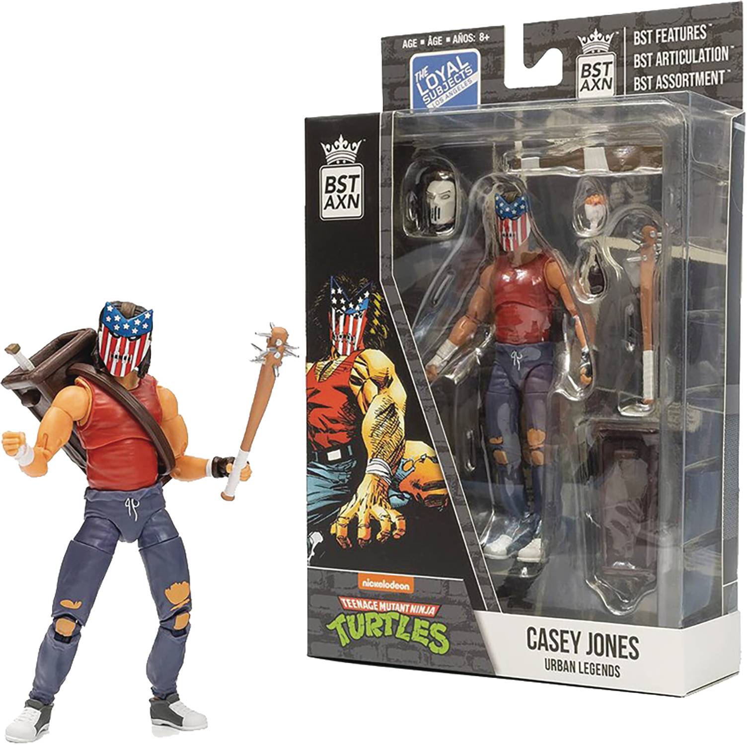 TMNT BST AXN CASEY JONES URBAN LEGENDS 5IN AF