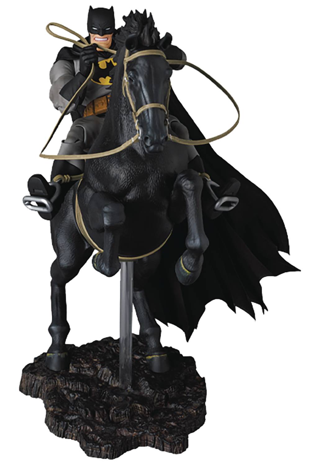 DARK KNIGHT RETURNS BATMAN & HORSE MAFEX AF