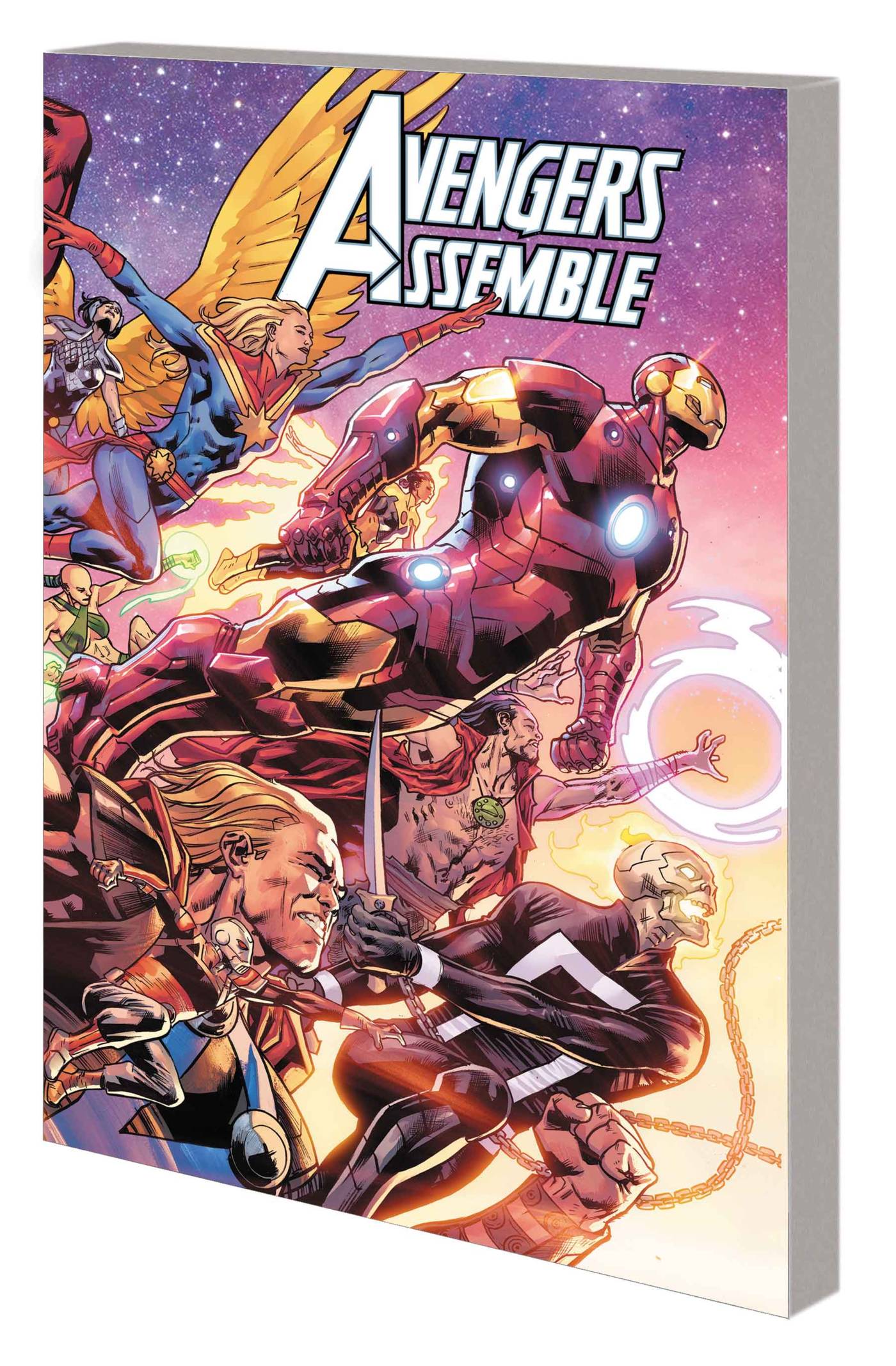 FEB230689 - AVENGERS ASSEMBLE OMEGA #1 SKROCE VAR - Previews World