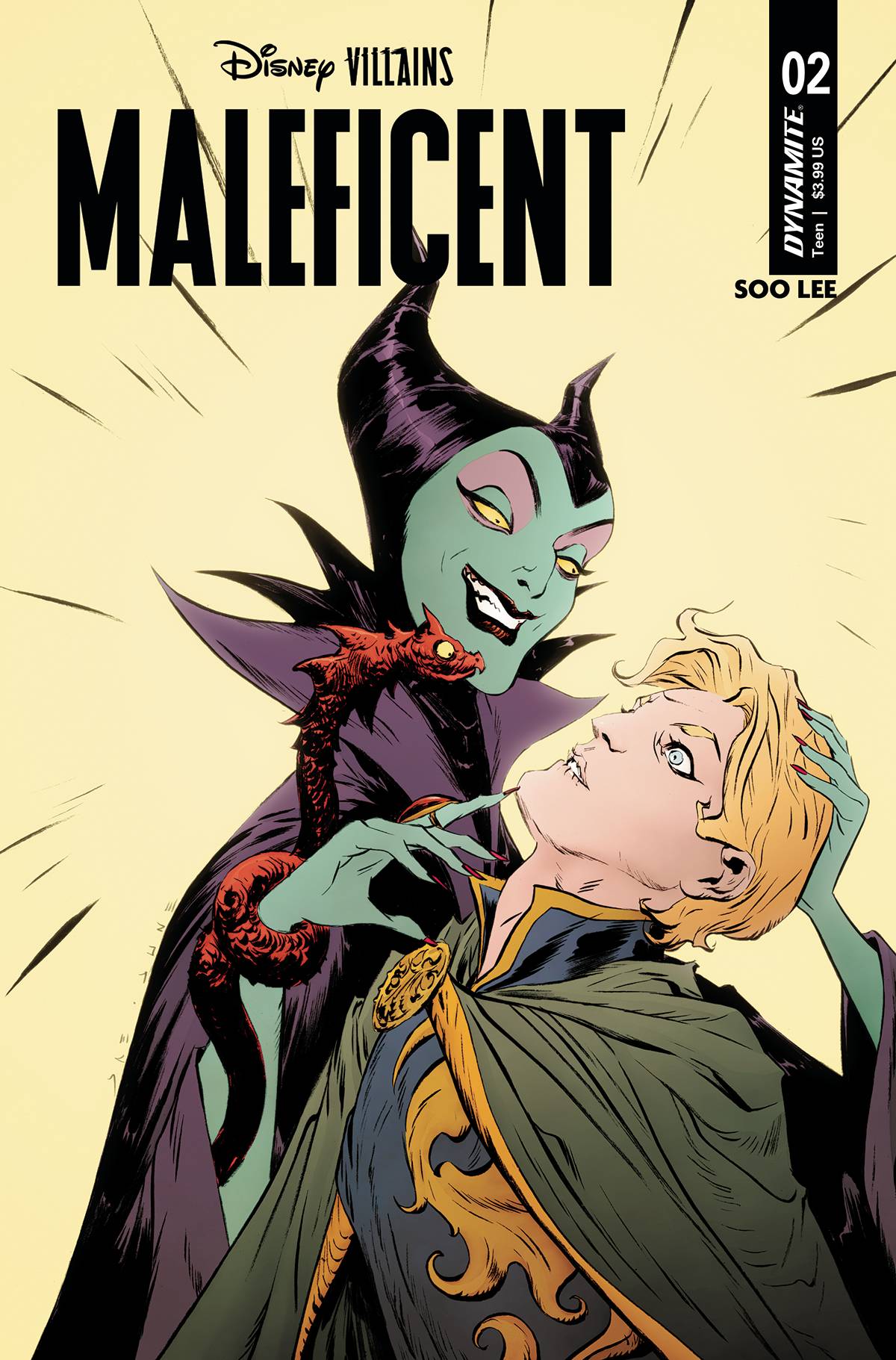 DISNEY VILLAINS MALEFICENT #2 CVR A JAE LEE