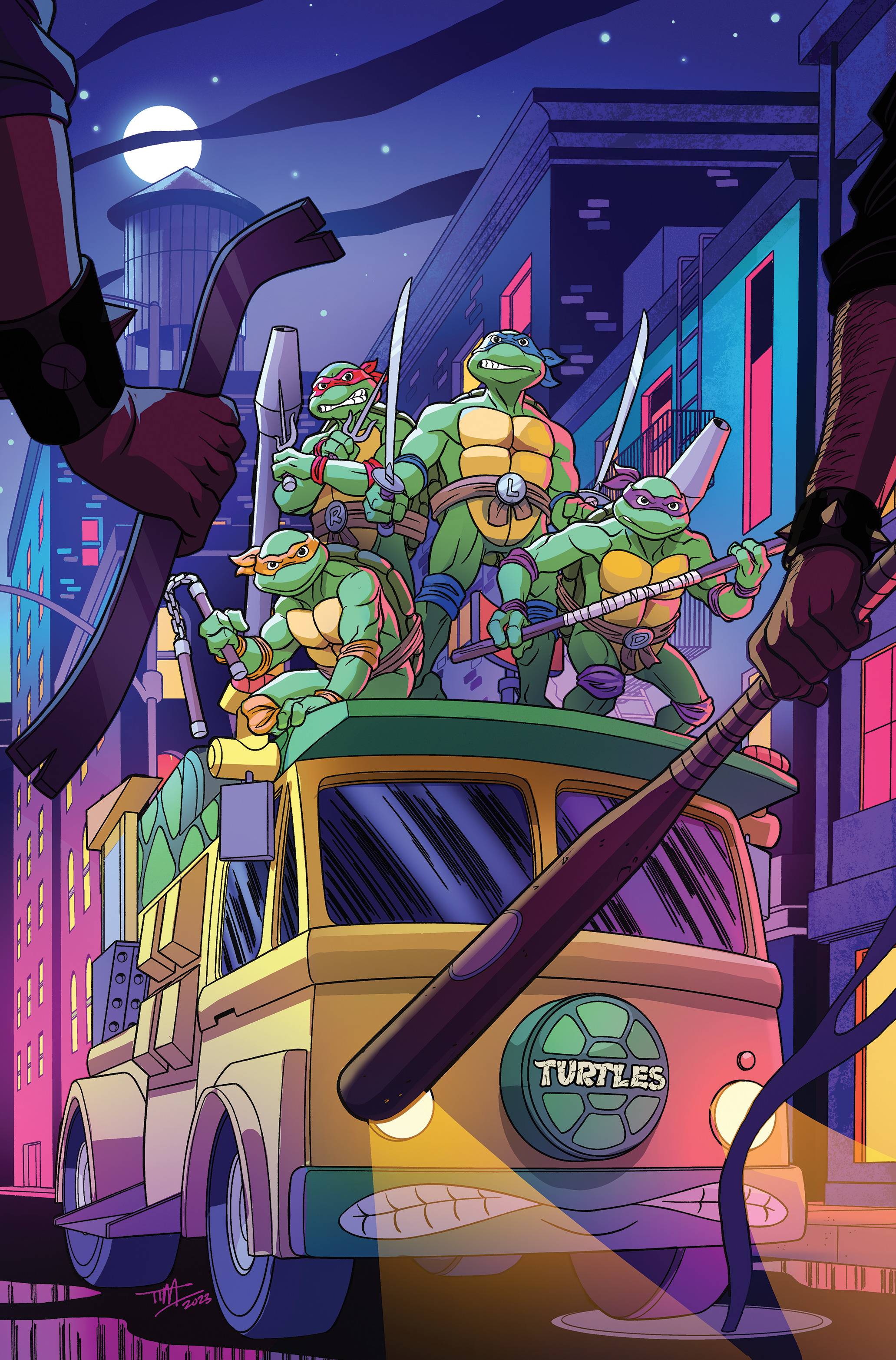  82771403150800351 | TMNT SATURDAY MORNING ADV CONTINUED @3 COVER E 25 COPY LEVINS | IDW  