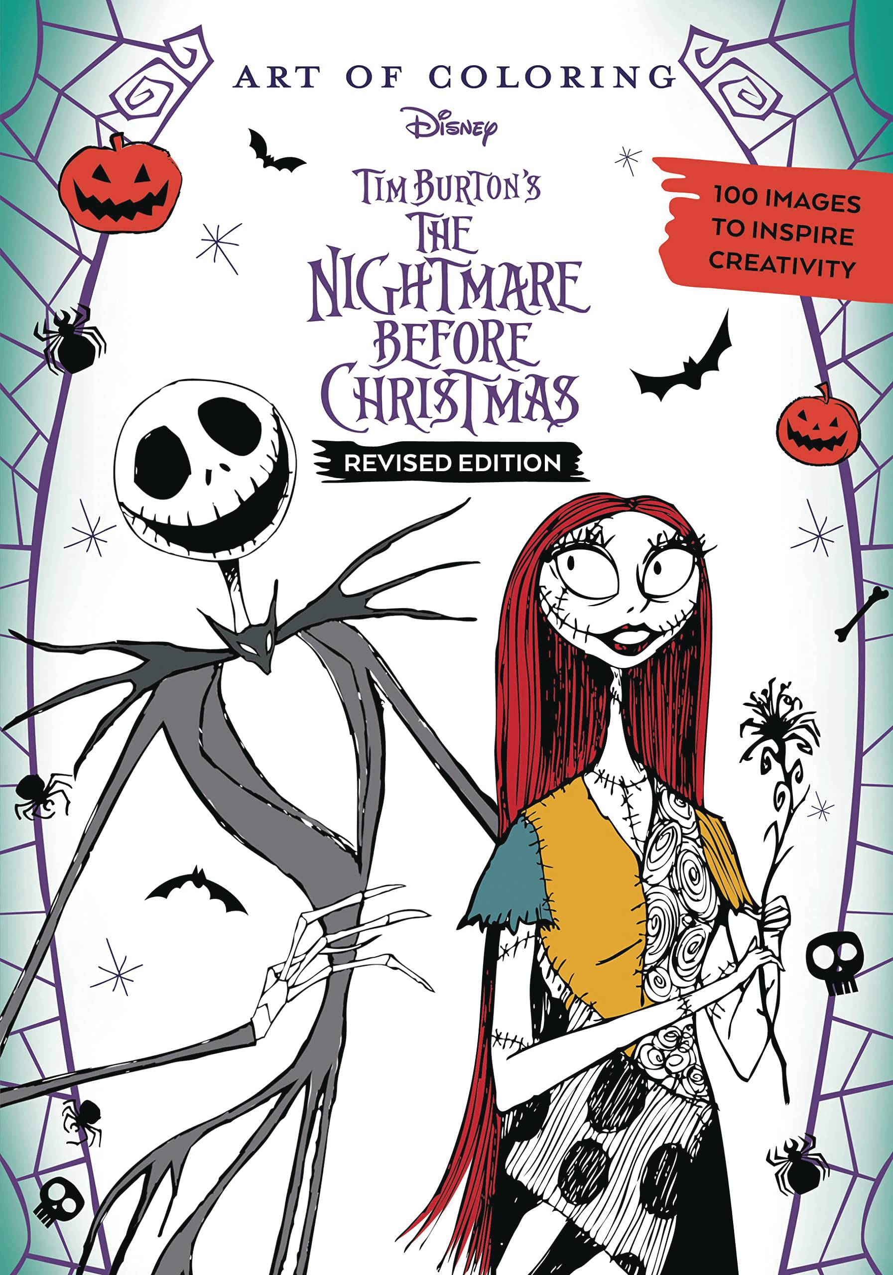 ART OF COLORING NIGHTMARE BEFORE CHRISTMAS SC