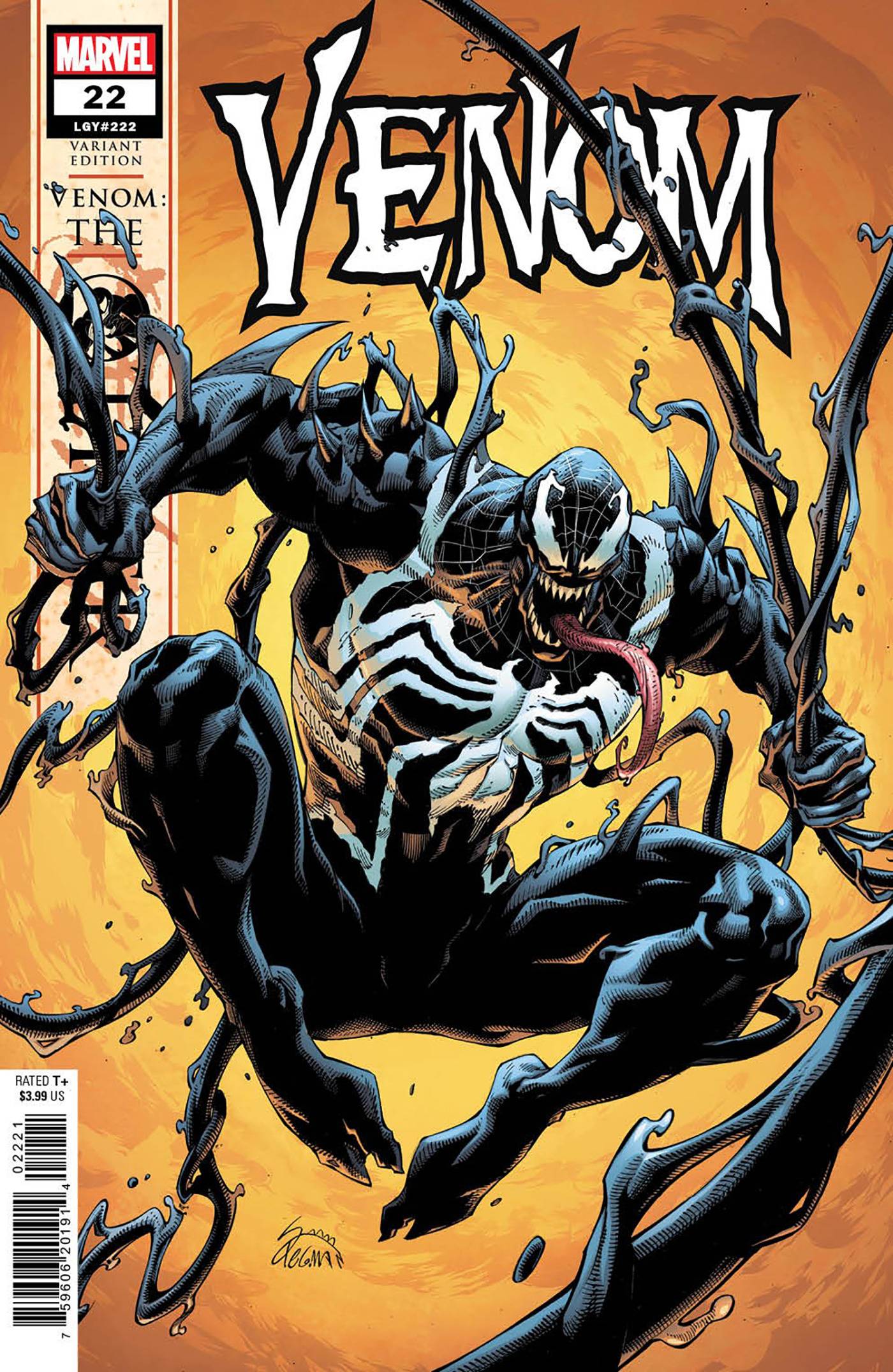 MAY230829 - VENOM #22 RYAN STEGMAN VENOM THE OTHER VAR - Previews