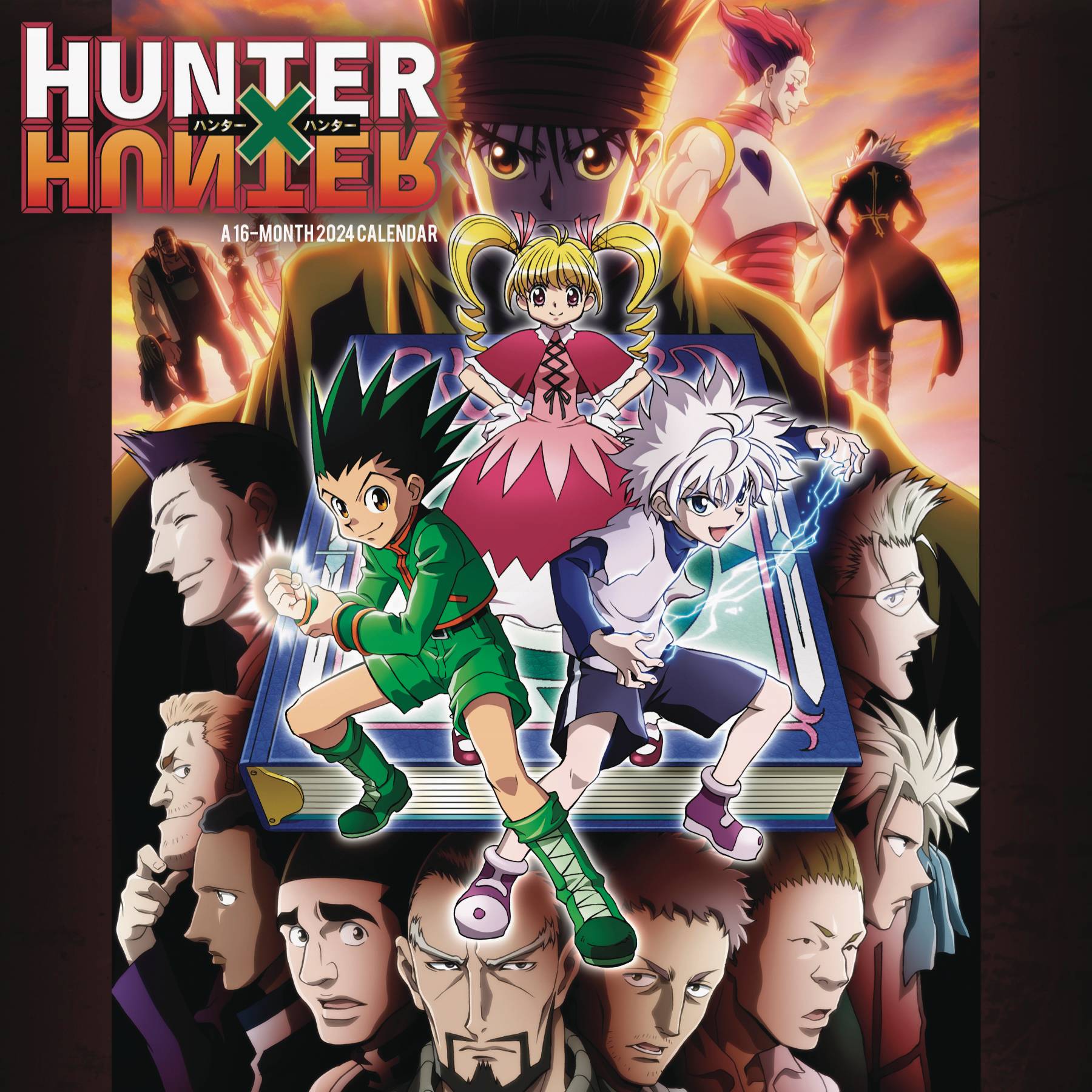 MAY232429 HUNTER X HUNTER 16 MONTH 2025 WALL CALENDAR Previews World