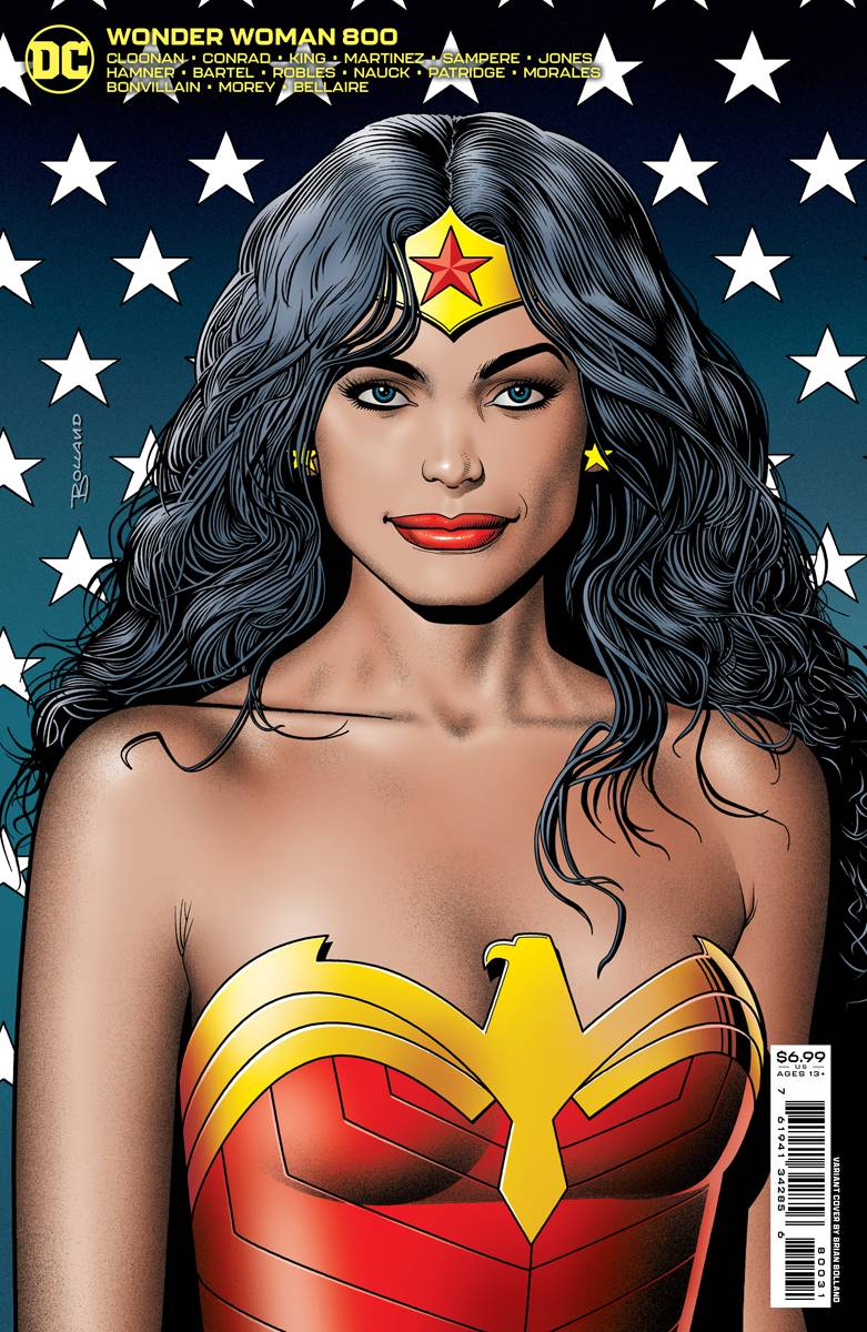 APR232645 - WONDER WOMAN #800 CVR B BRIAN BOLLAND CARD STOCK VAR