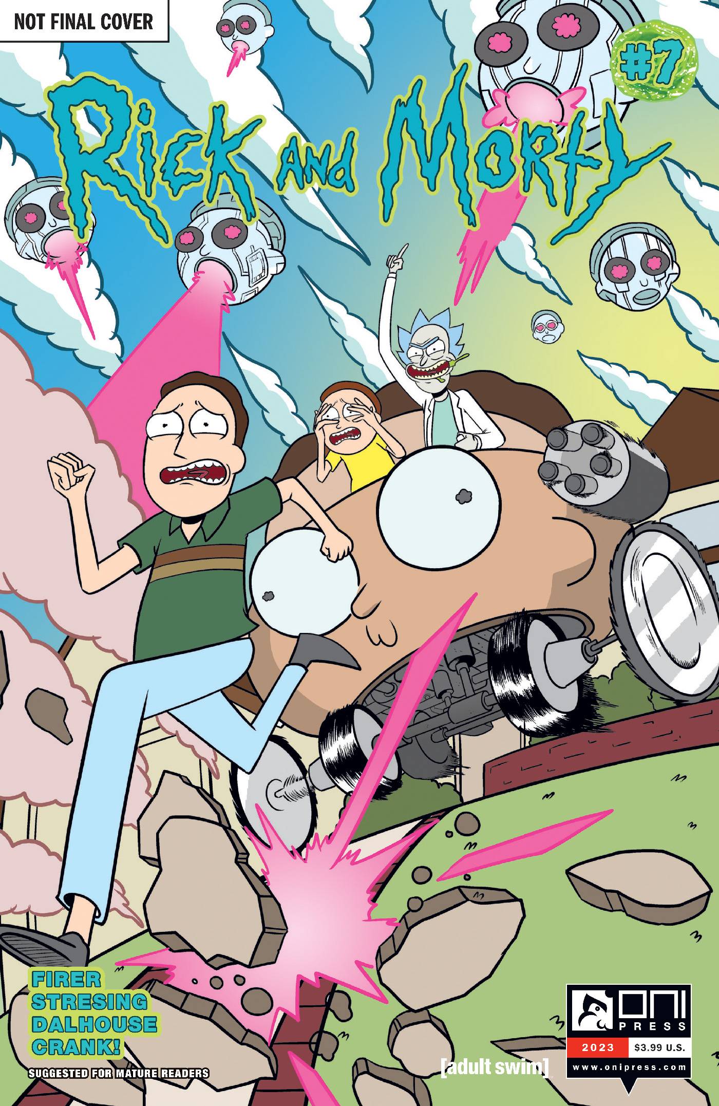 MAY231914 - RICK AND MORTY #7 (NEW ARC) CVR B ELLERBY (MR) - Previews World