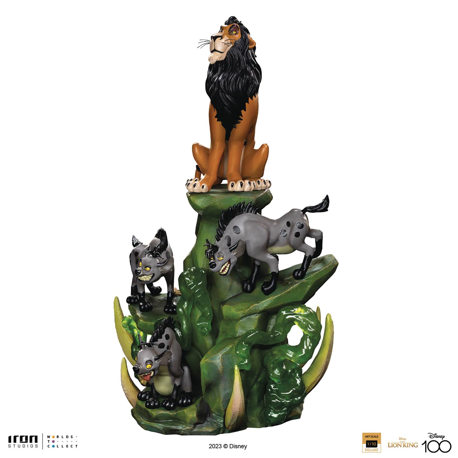 FEB239305 - THE LION KING SCAR DELUXE ART SCALE 1/10 STATUE - Previews ...