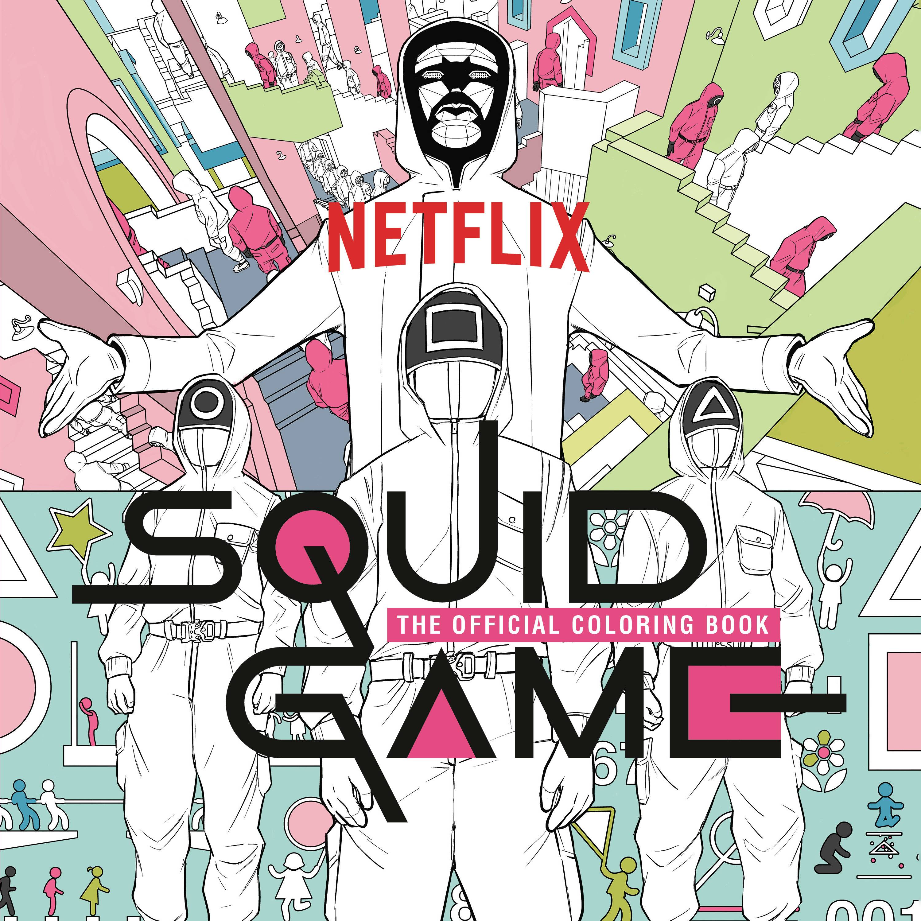 JUN232043 - SQUID GAME OFFICIAL COLORING BOOK - Previews World